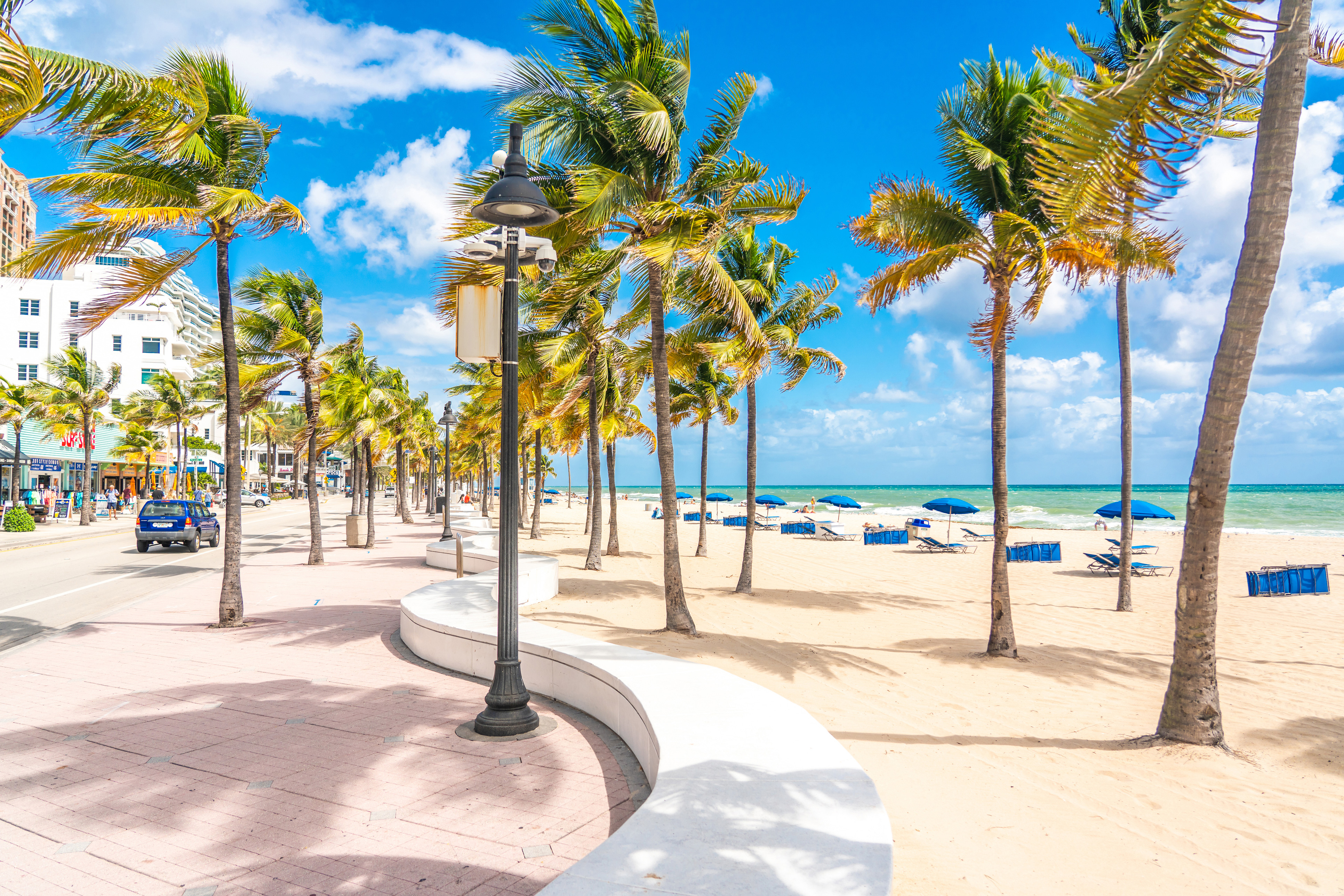 Strandpromenade in Fort Lauderdale