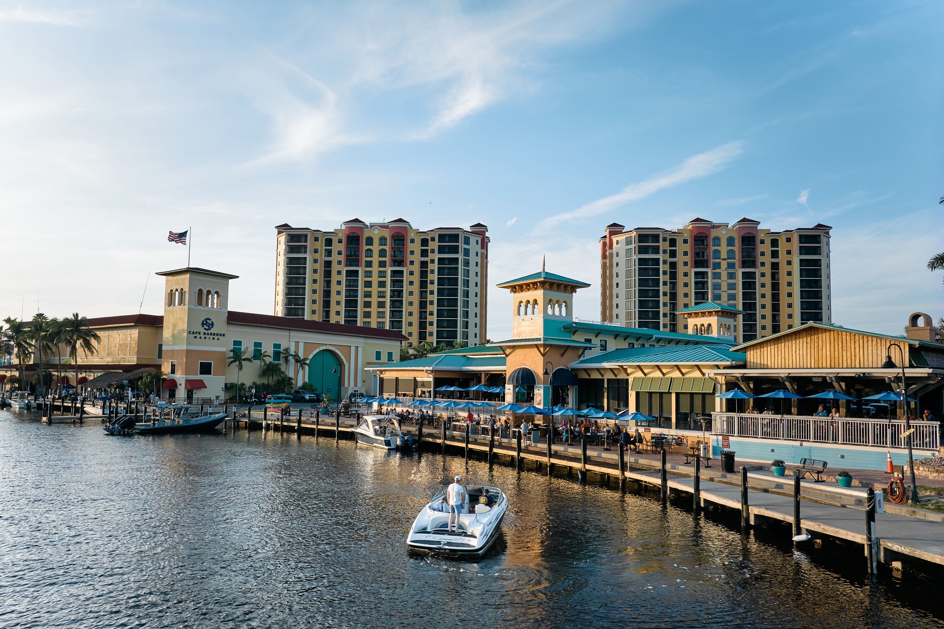 Blick auf Cape Harbour