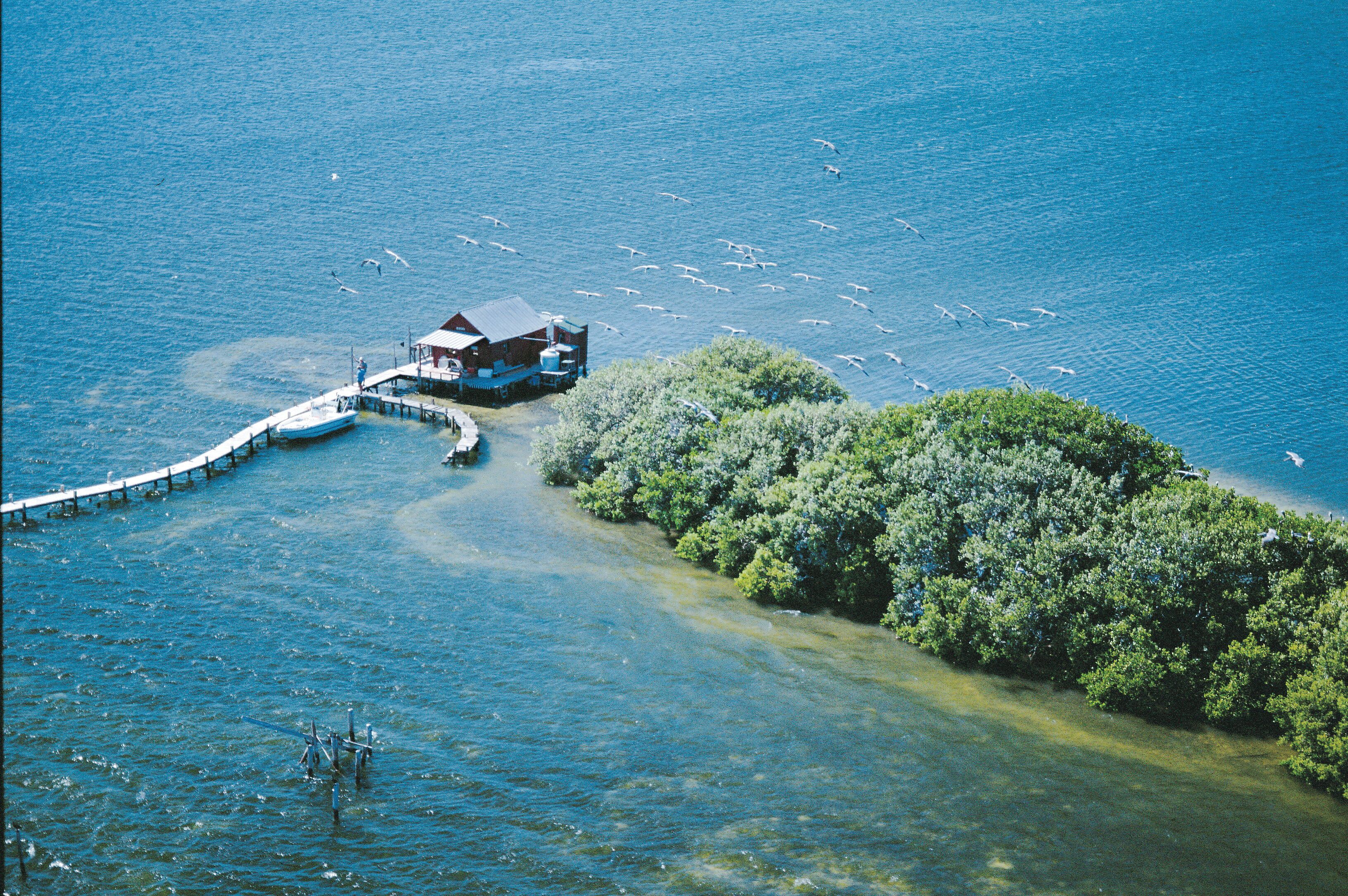 Haus auf dem Wasser bei Fort Myers