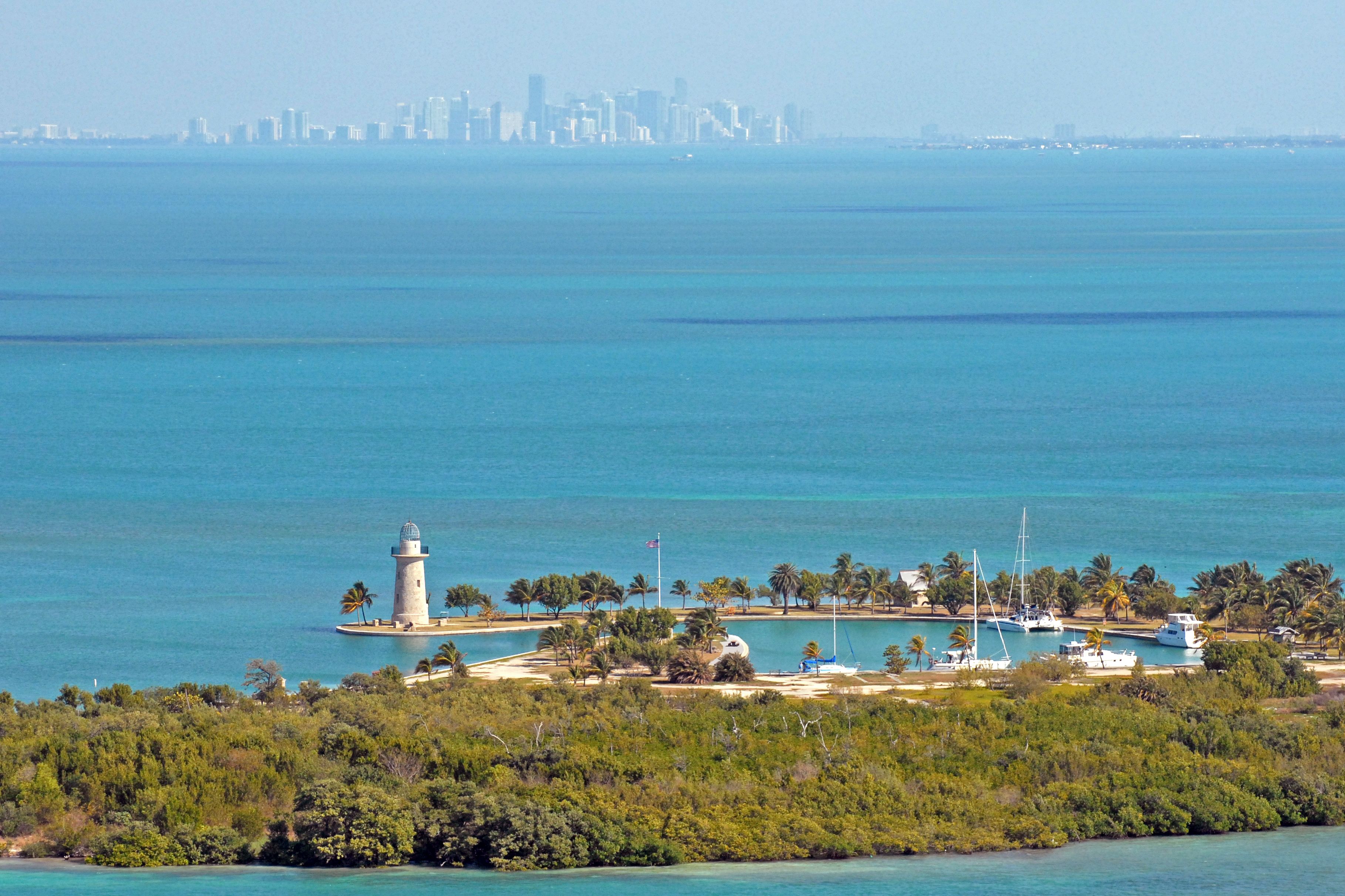 Blcik auf den Biscayne National Park