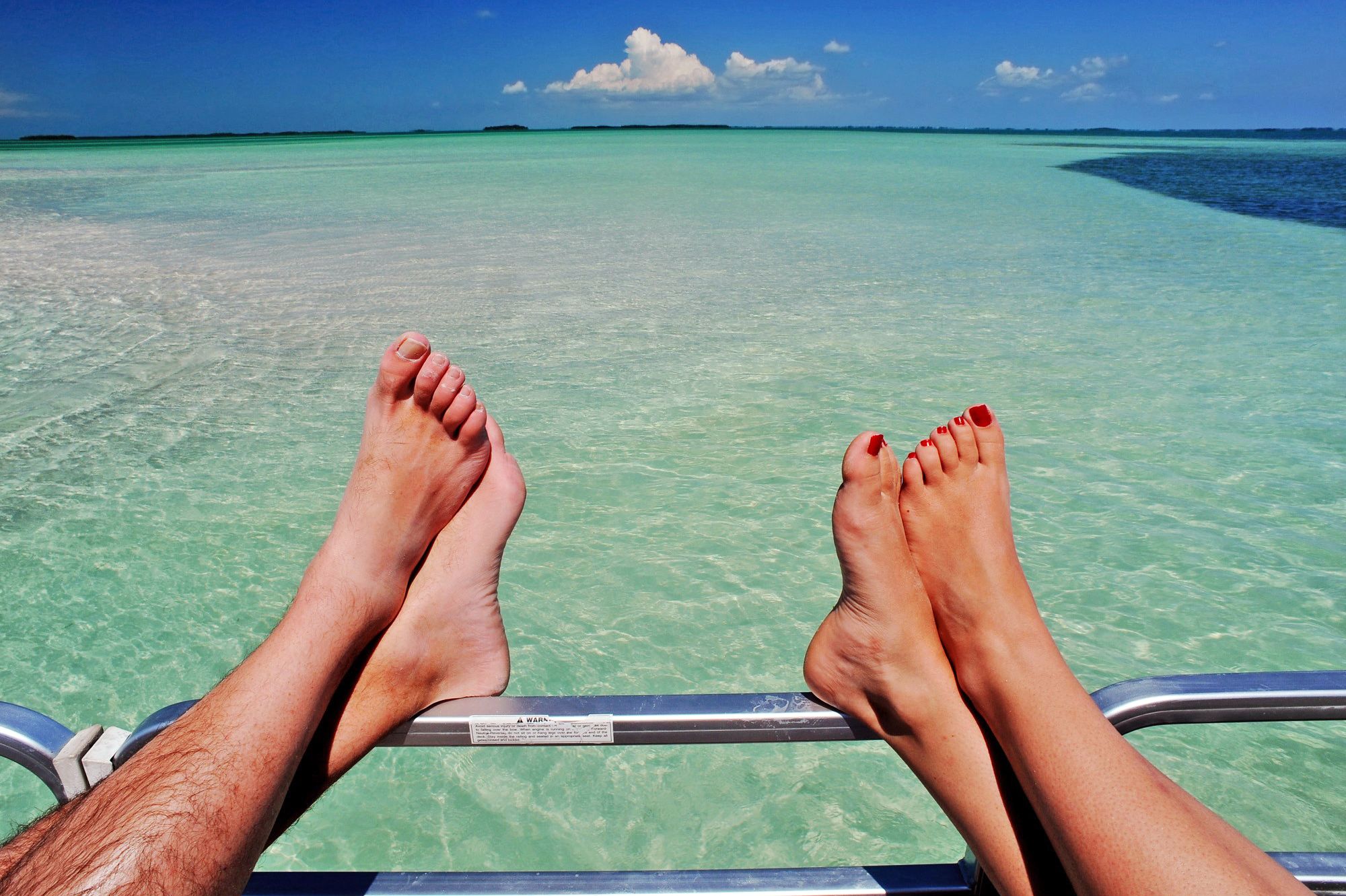 Entspannung auf den Keys