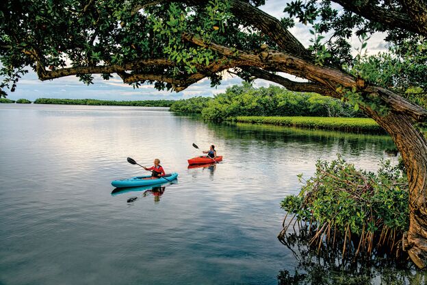 Kayak fahren auf Islamorada