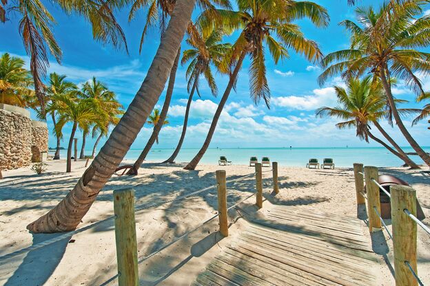 Am Strand von Key West Am Strand von Key West