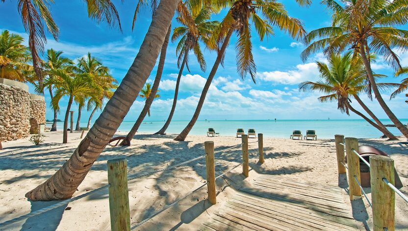 Am Strand von Key West Am Strand von Key West