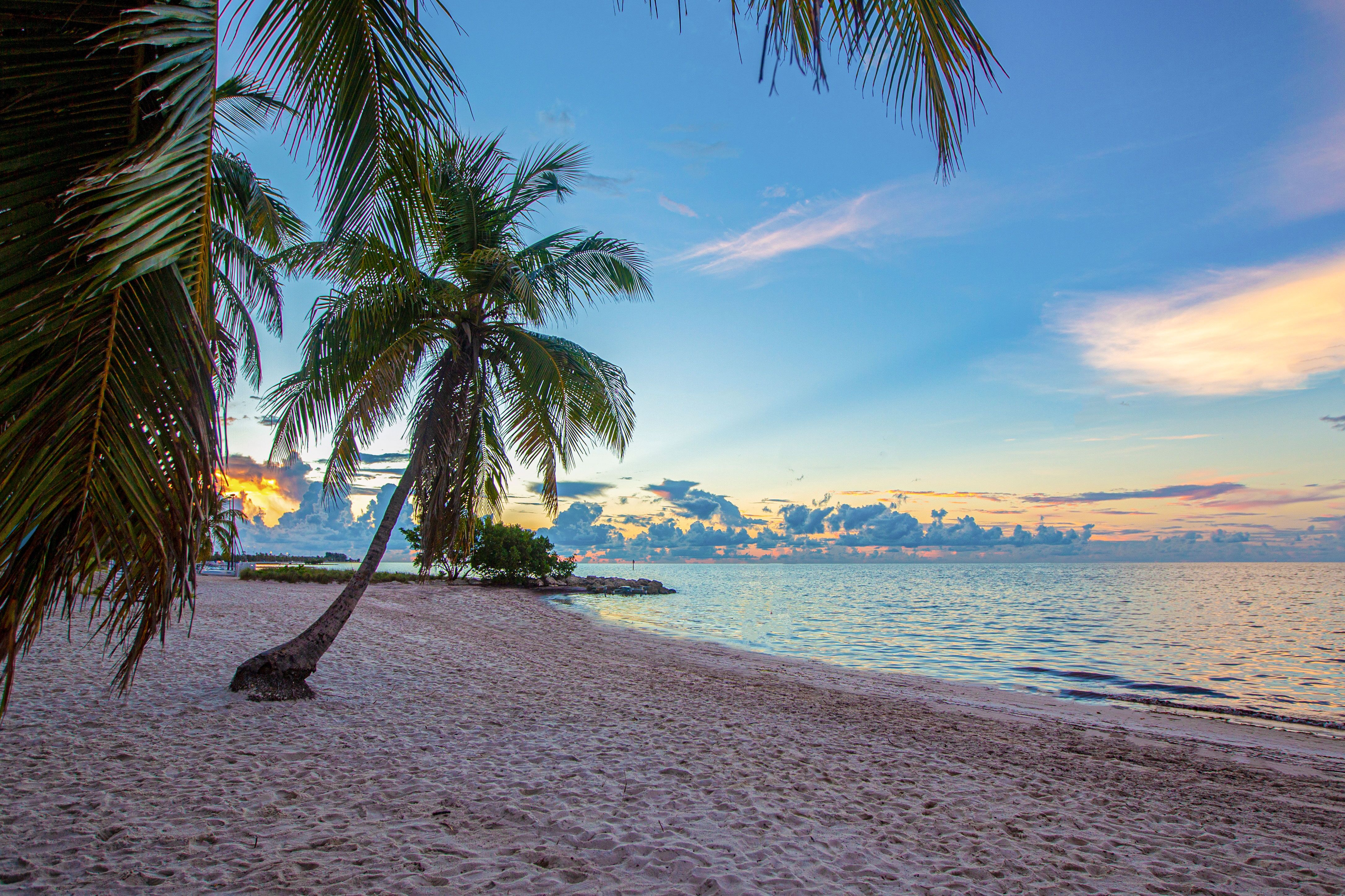 Sonnenaufgang am Strand auf Key West