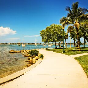 Bayfront Park in Miami, Florida