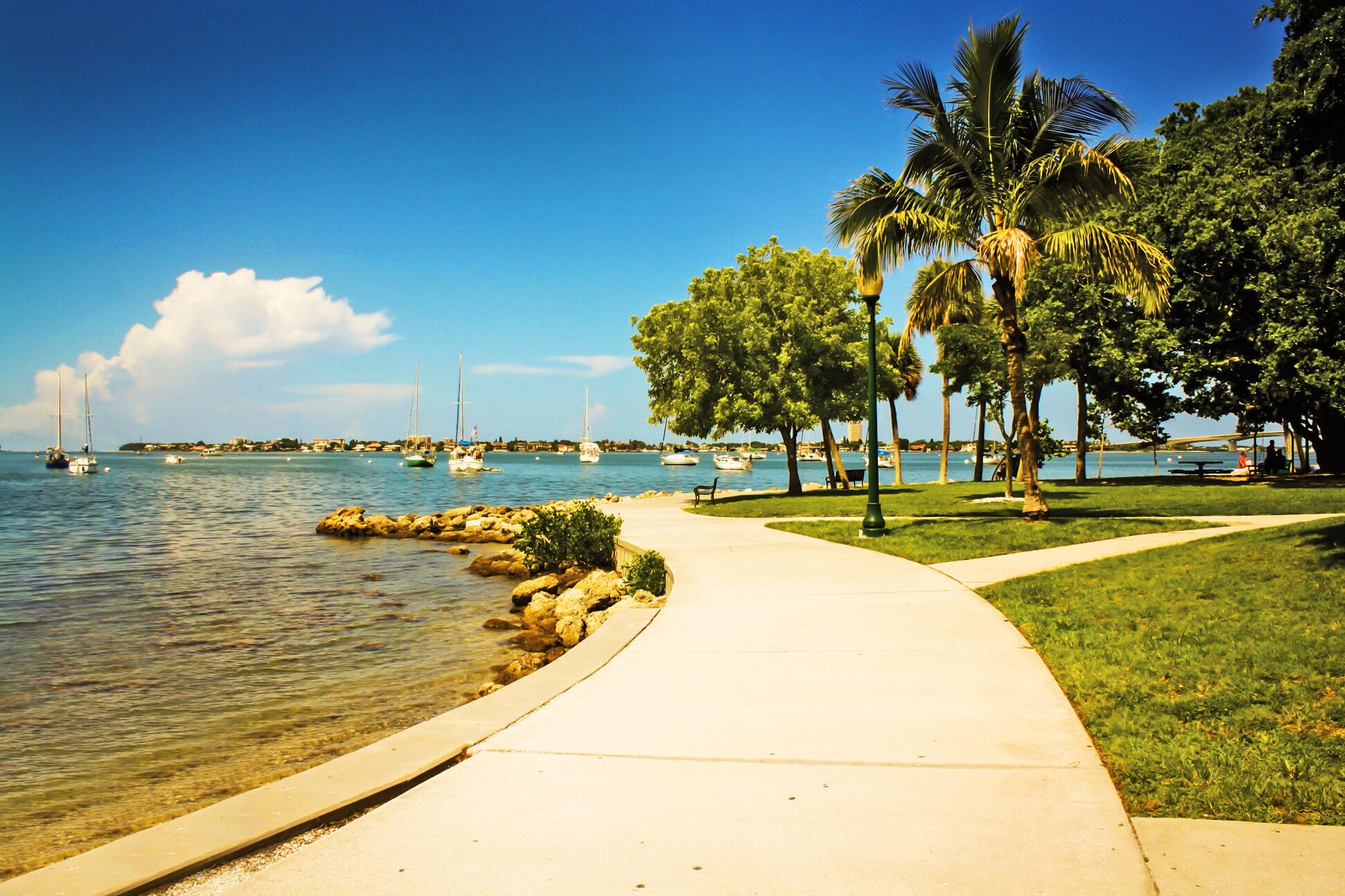 Bayfront Park in Miami, Florida