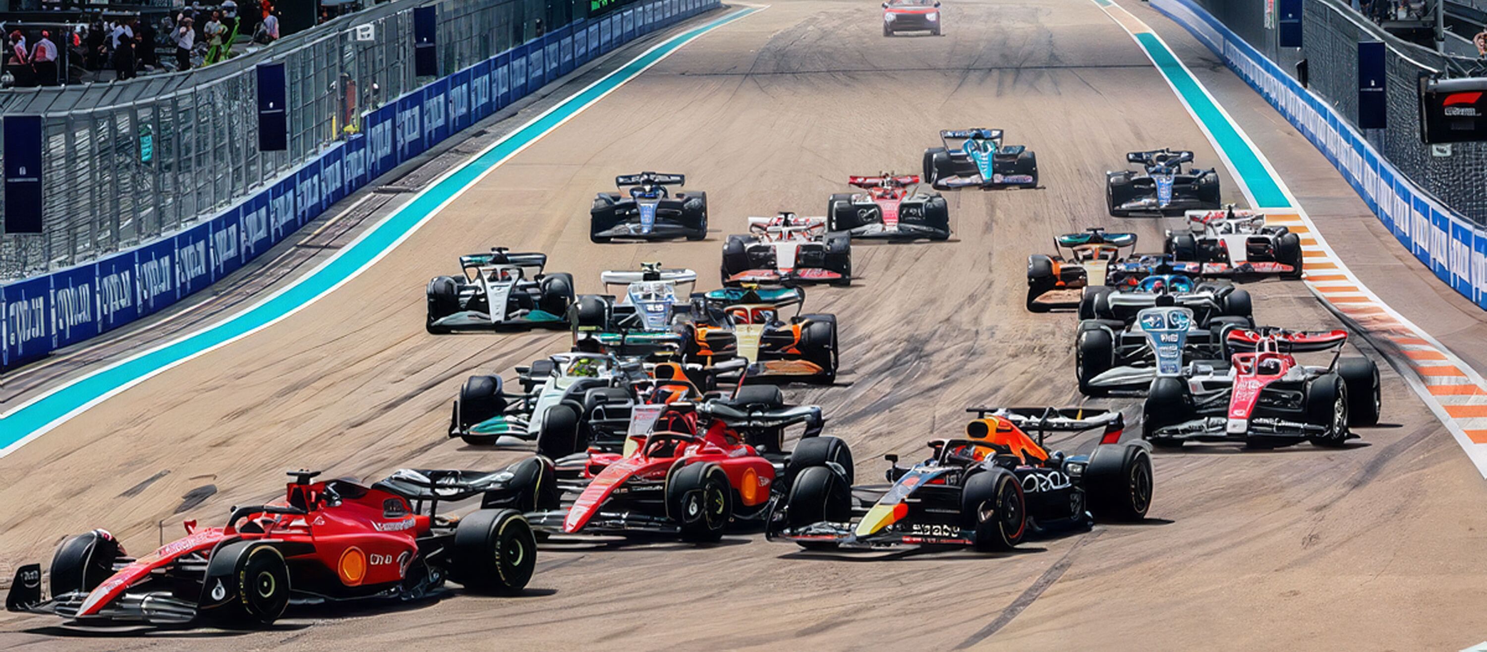 Formel 1 Grand Prix Rennen in Miami