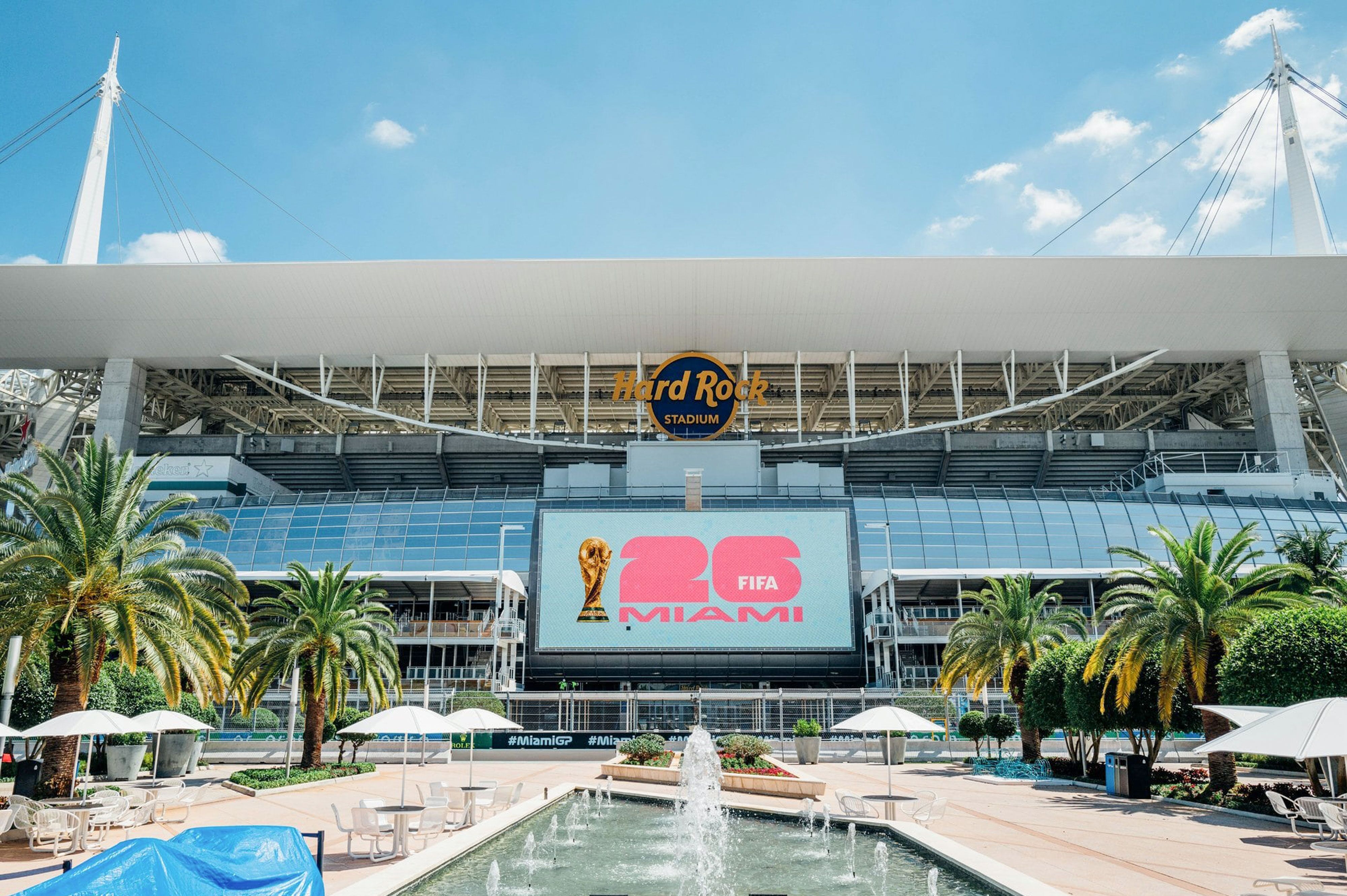 Hard Rock Stadium in Miami Gardens
