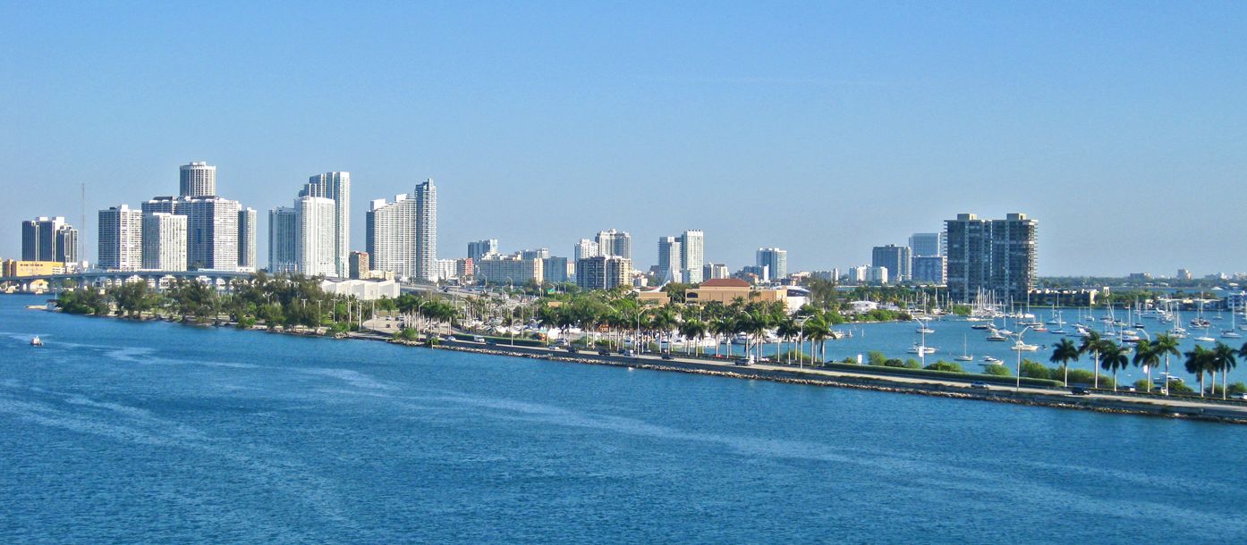 Miami Luftaufnahme