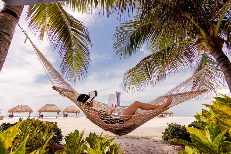 Entspannen am Strand von Marco Island in Florida