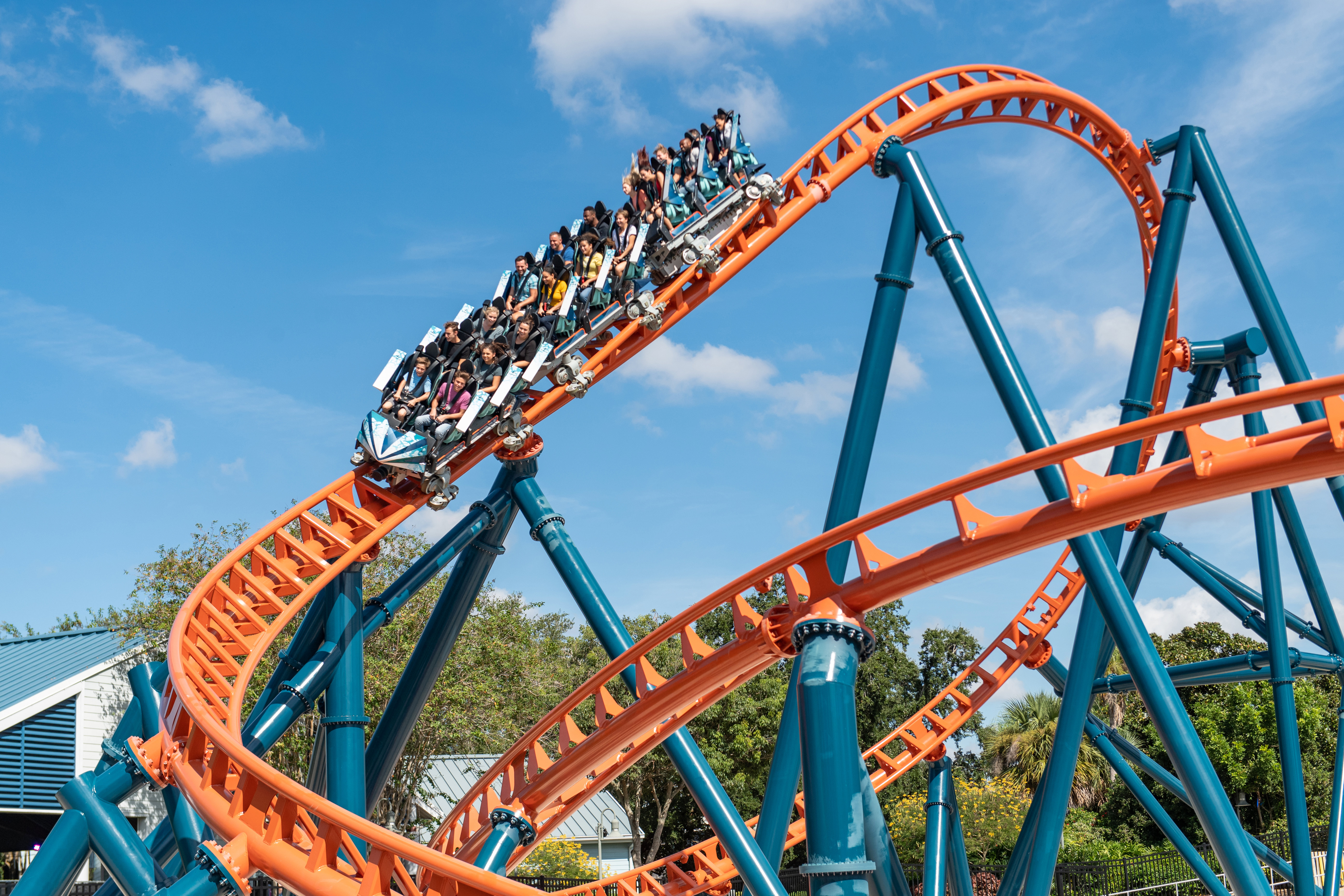 Wilde Achterbahnfahrt im SeaWorld Orlando