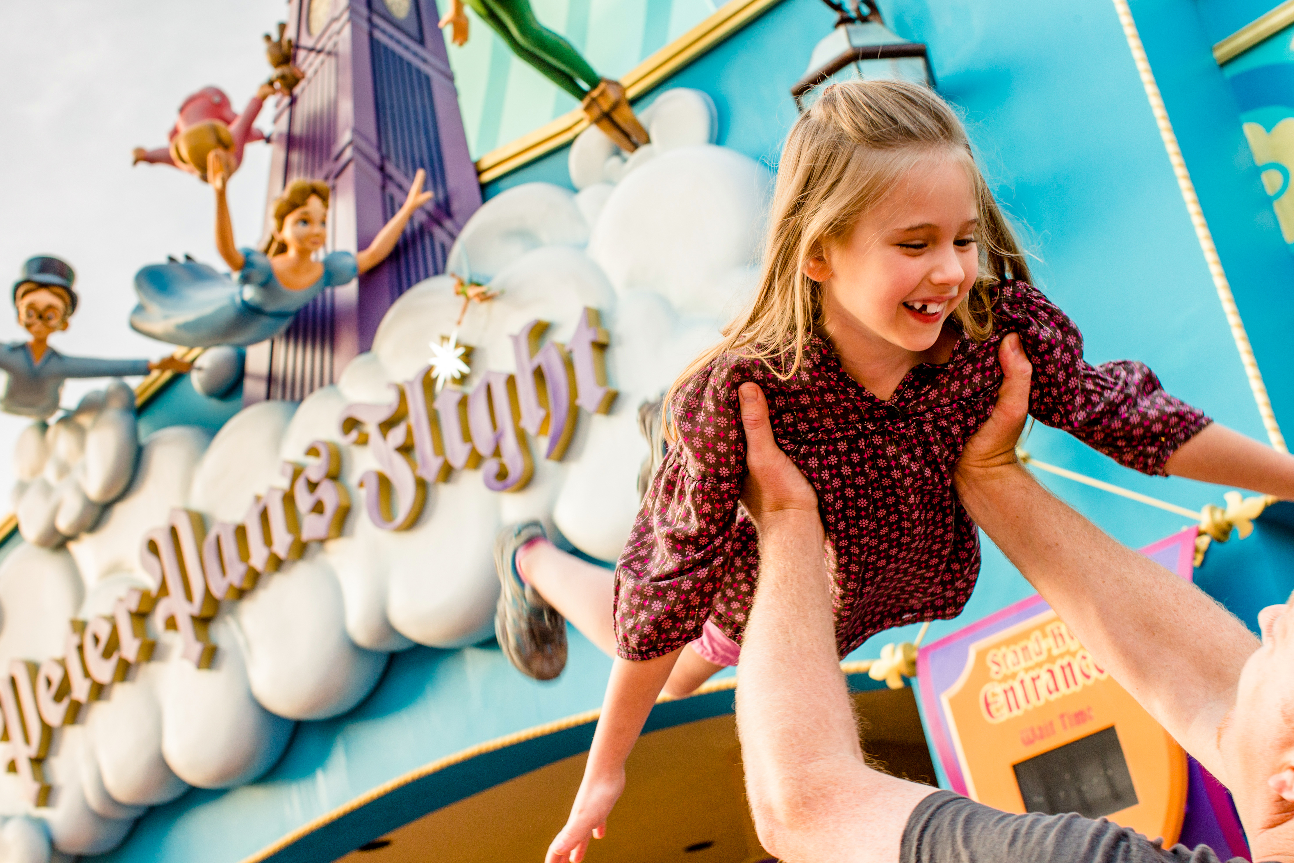 Die Attraktion "Peter Pan's Flight" im Magic Kingdom der Disney World in Orlando