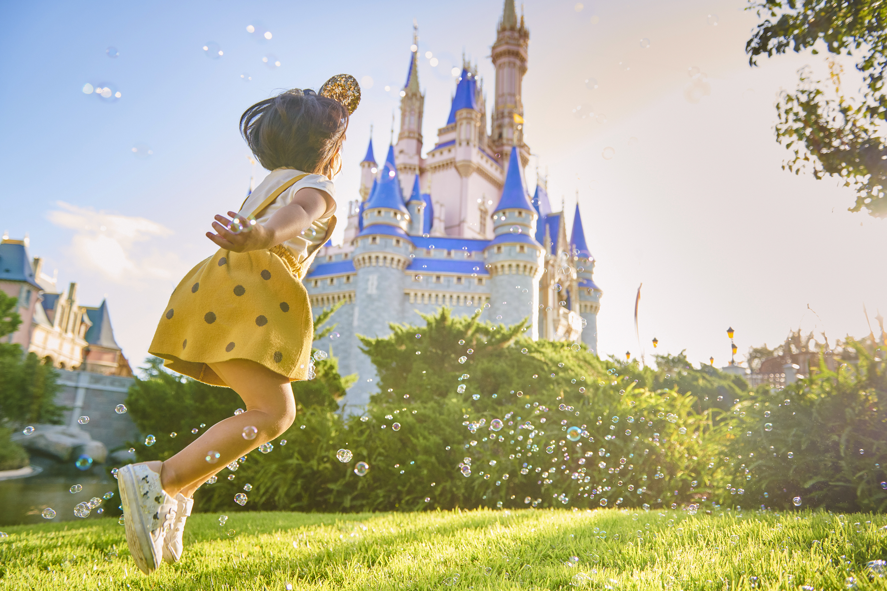 Das Disney Schloss im Magic Kingdom der Disney World in Orlando