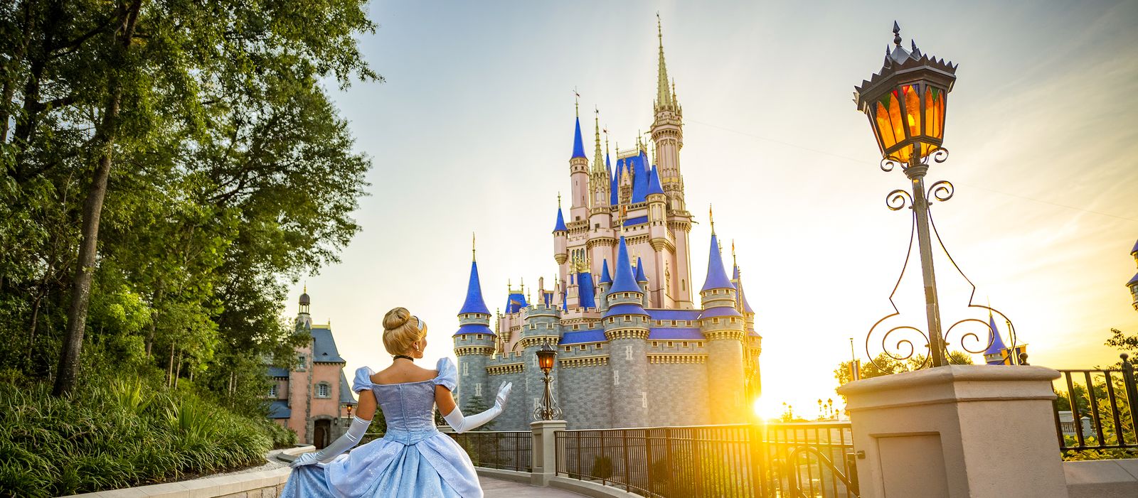 Das traumhafte Schloss im Magic Kingdom der Disney World in Orlando