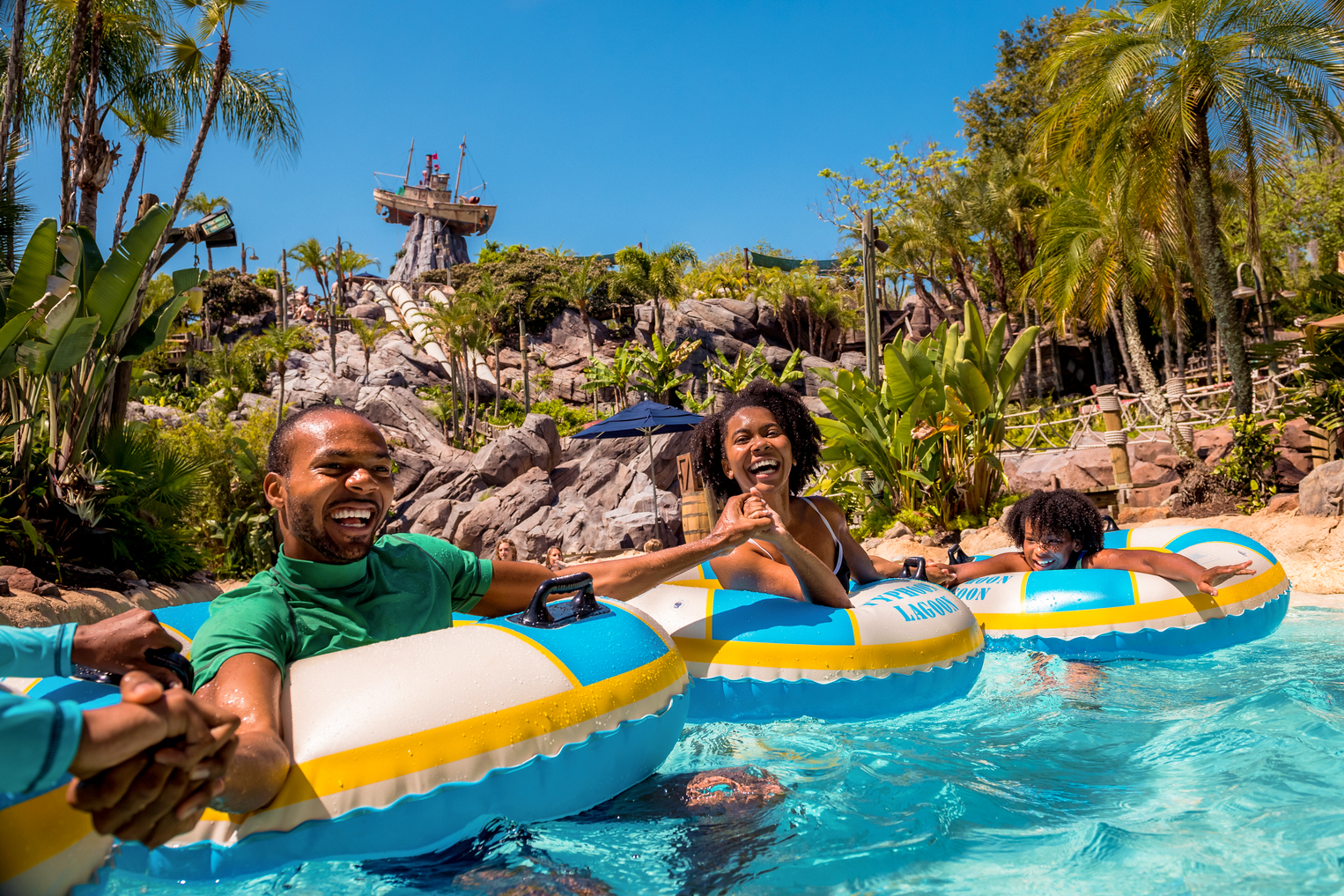 Die Typhoon Lagoon der Walt Disney World in Orlando ist ein Wasserpark für die ganze Familie