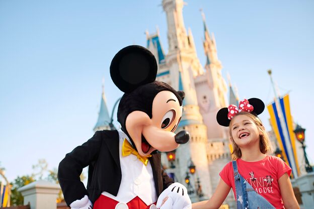 Gute Stimmung in der Walt Disney World in Florida