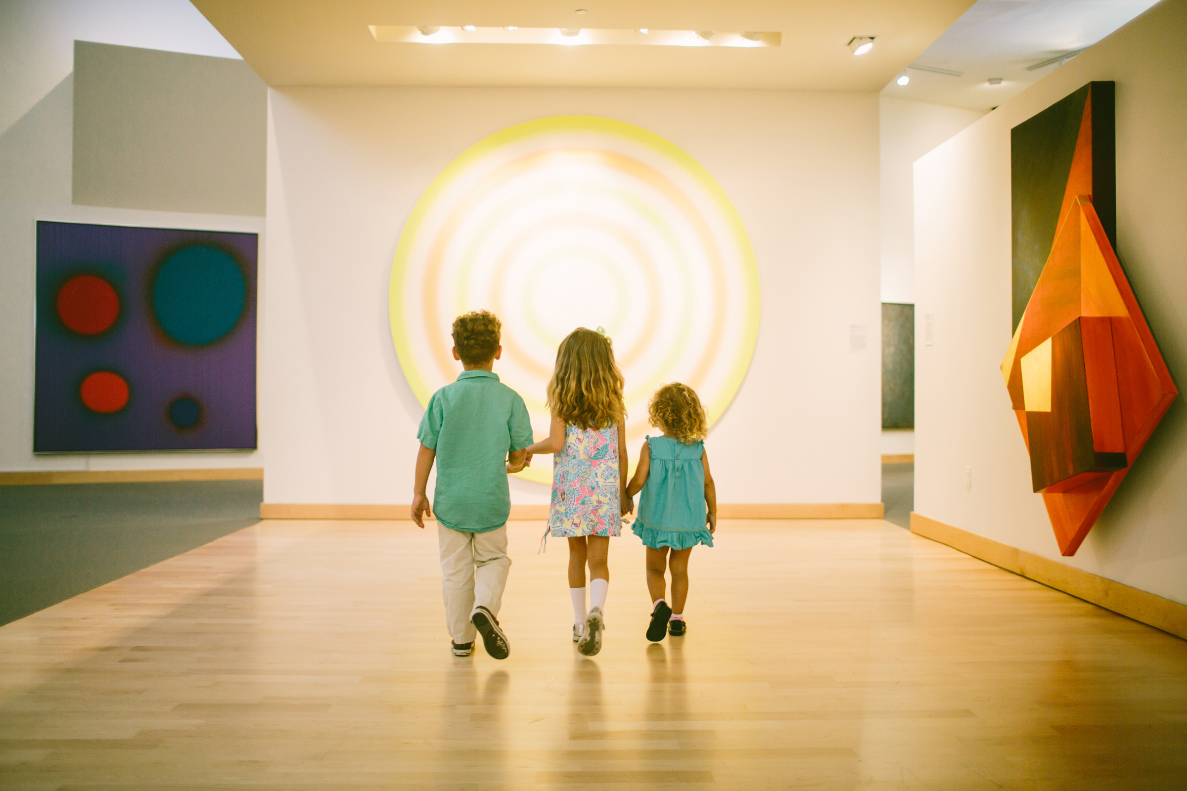 Kinder im Boca Raton Museum of Art