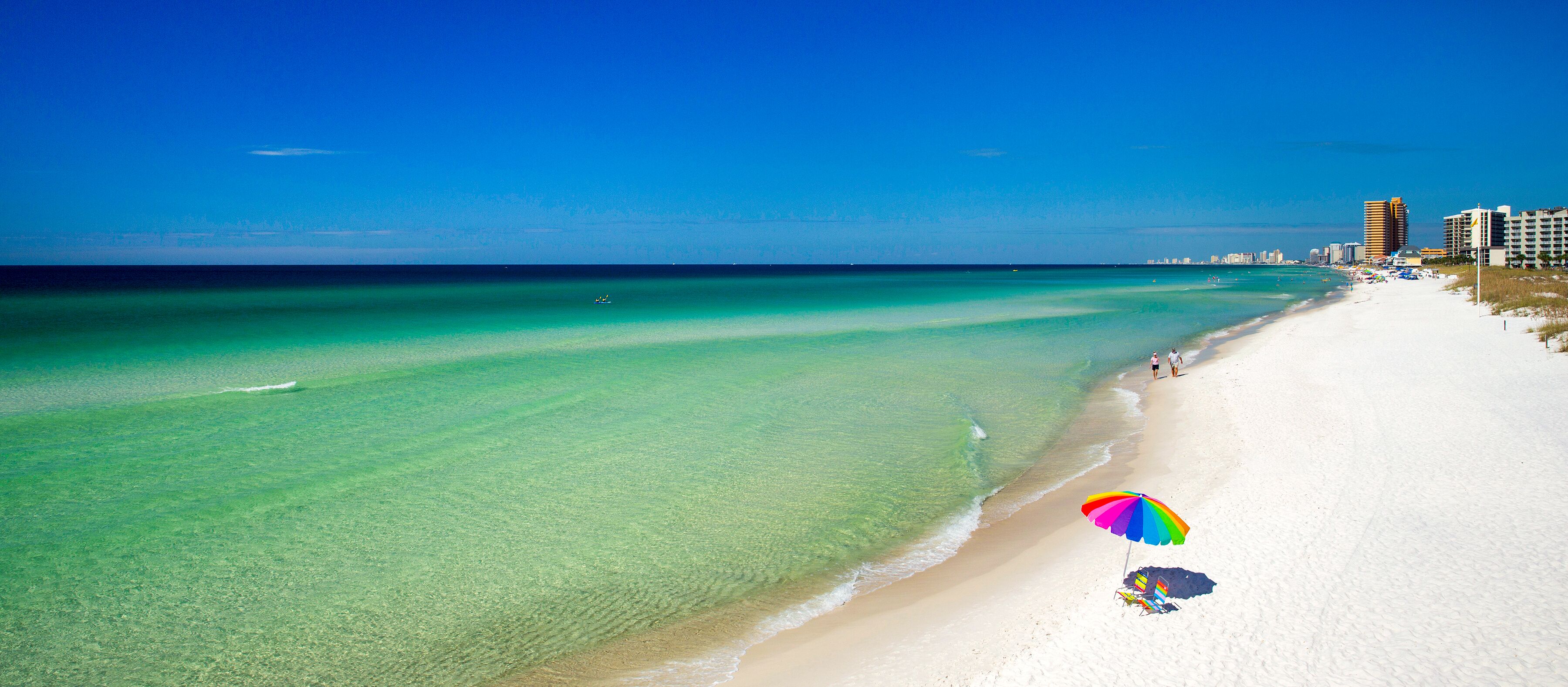 Pure Entspannung am Strand von Panama City Beach