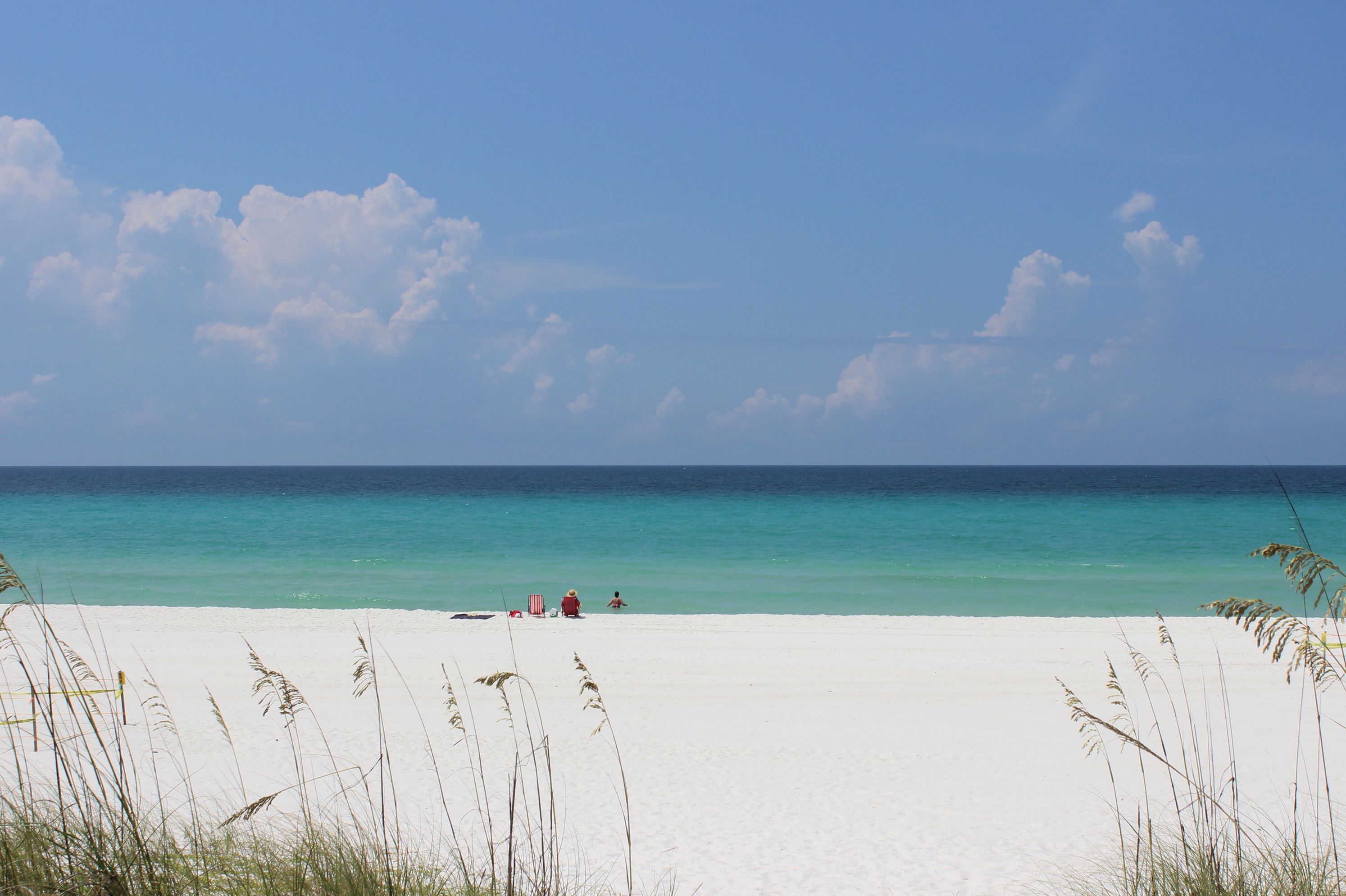 Pure Entspannung am Strand von Panama City Beach