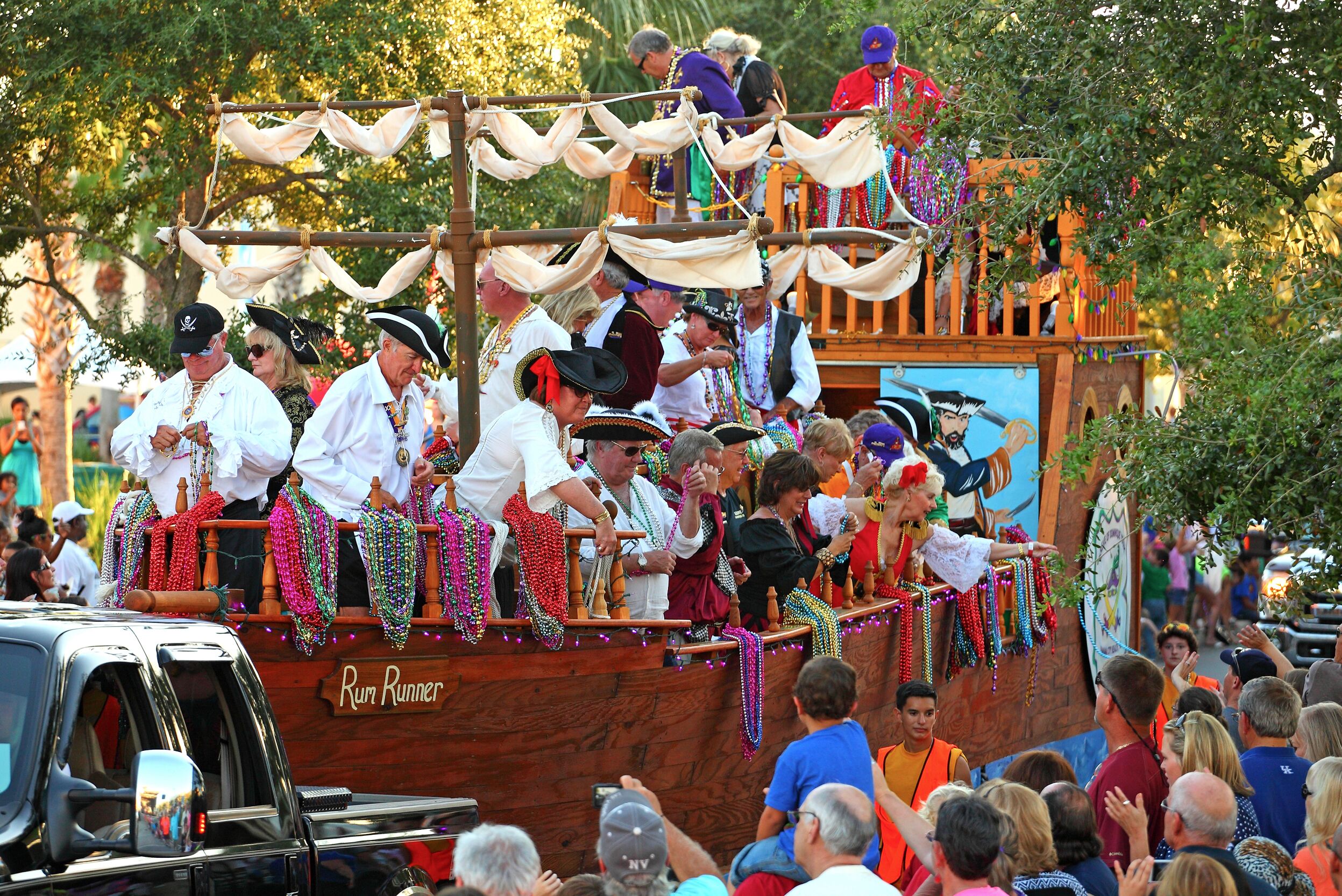 Pirate Parade in Panama City Beach