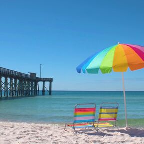 Der Strand von Panama City Beach lÃ¤dt zum Entspannen ein