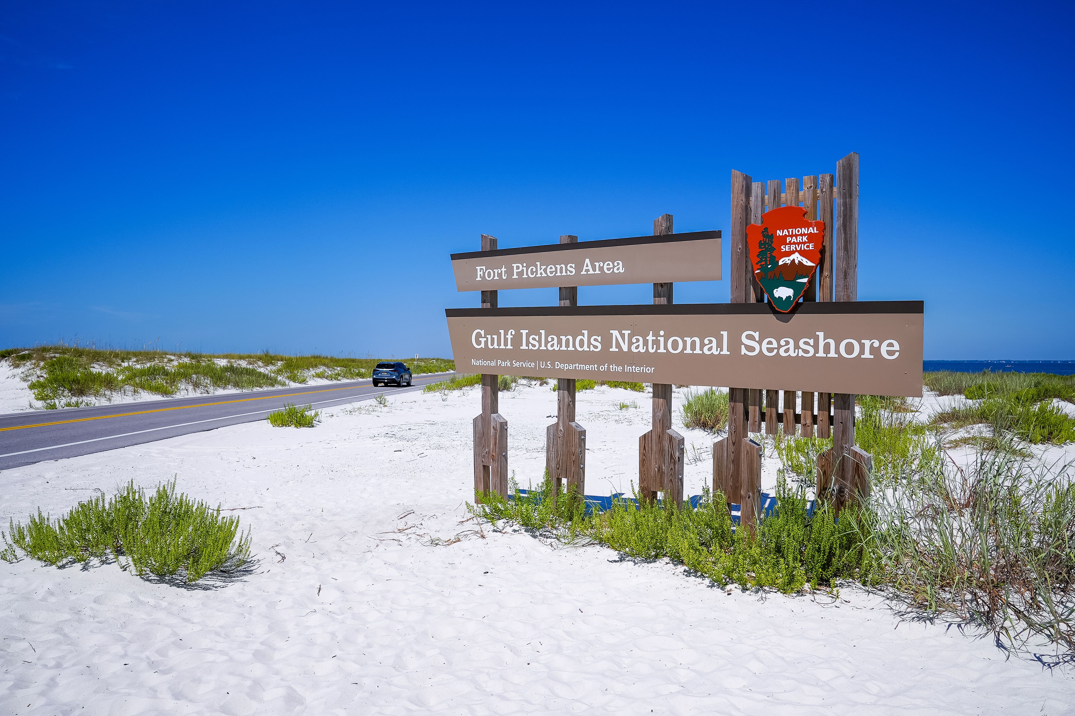 Wilkommen im schönen Gulf Islands National Seashore Strand