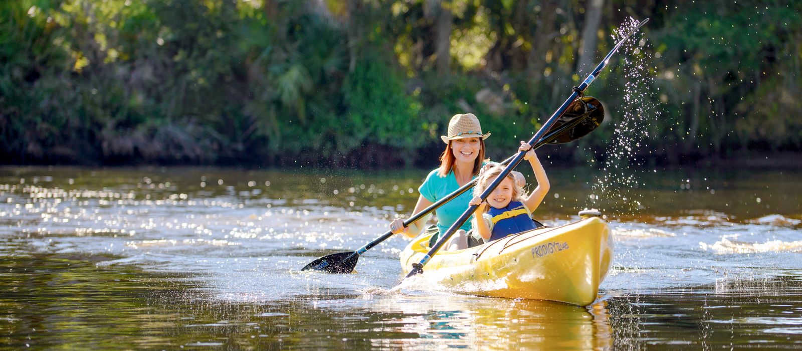 Auf Kajaktour in Sarasota, Florida
