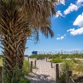 Strandaufgang in Sarasota