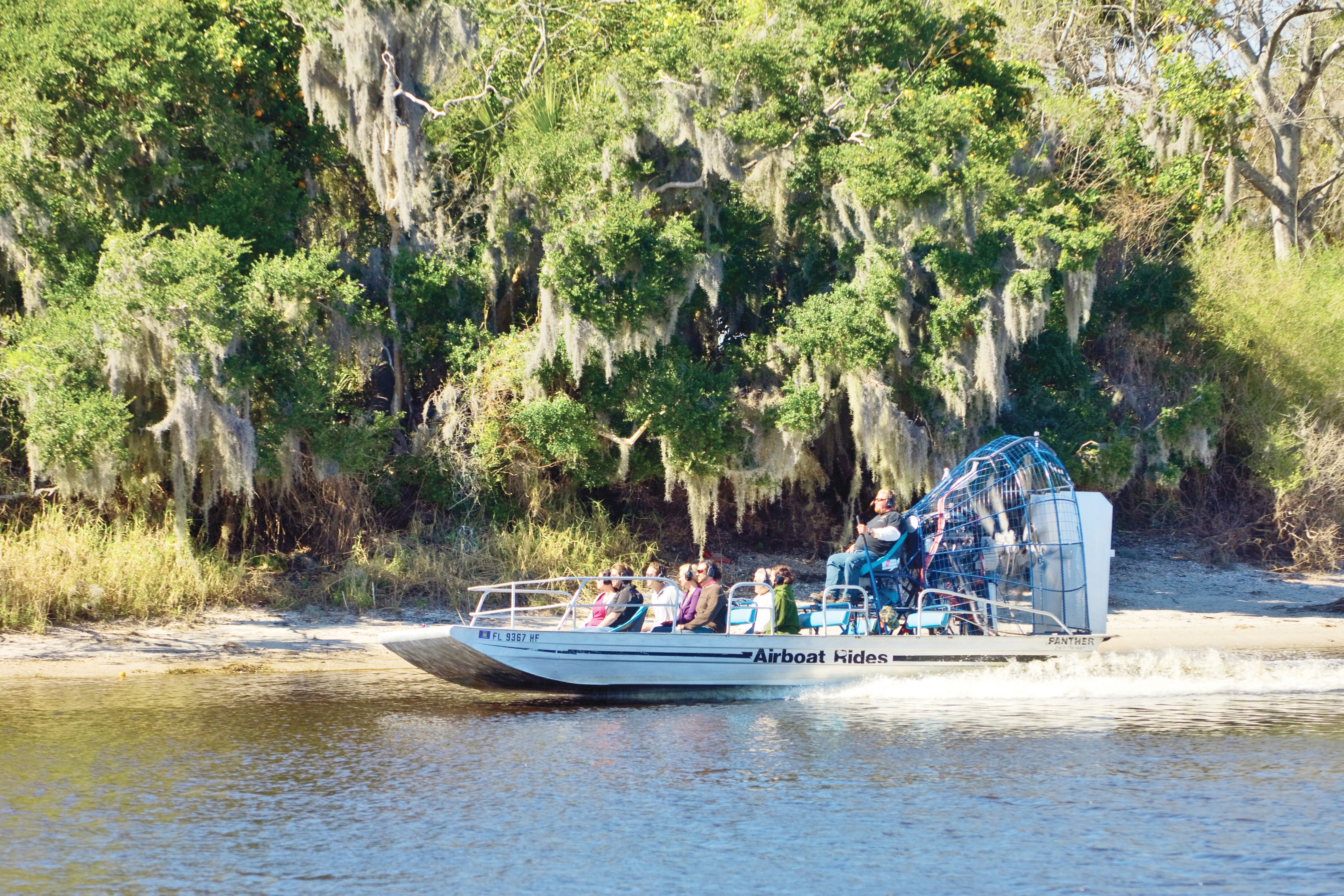 Fahrt mit dem Airboat auf dem St. John´s River