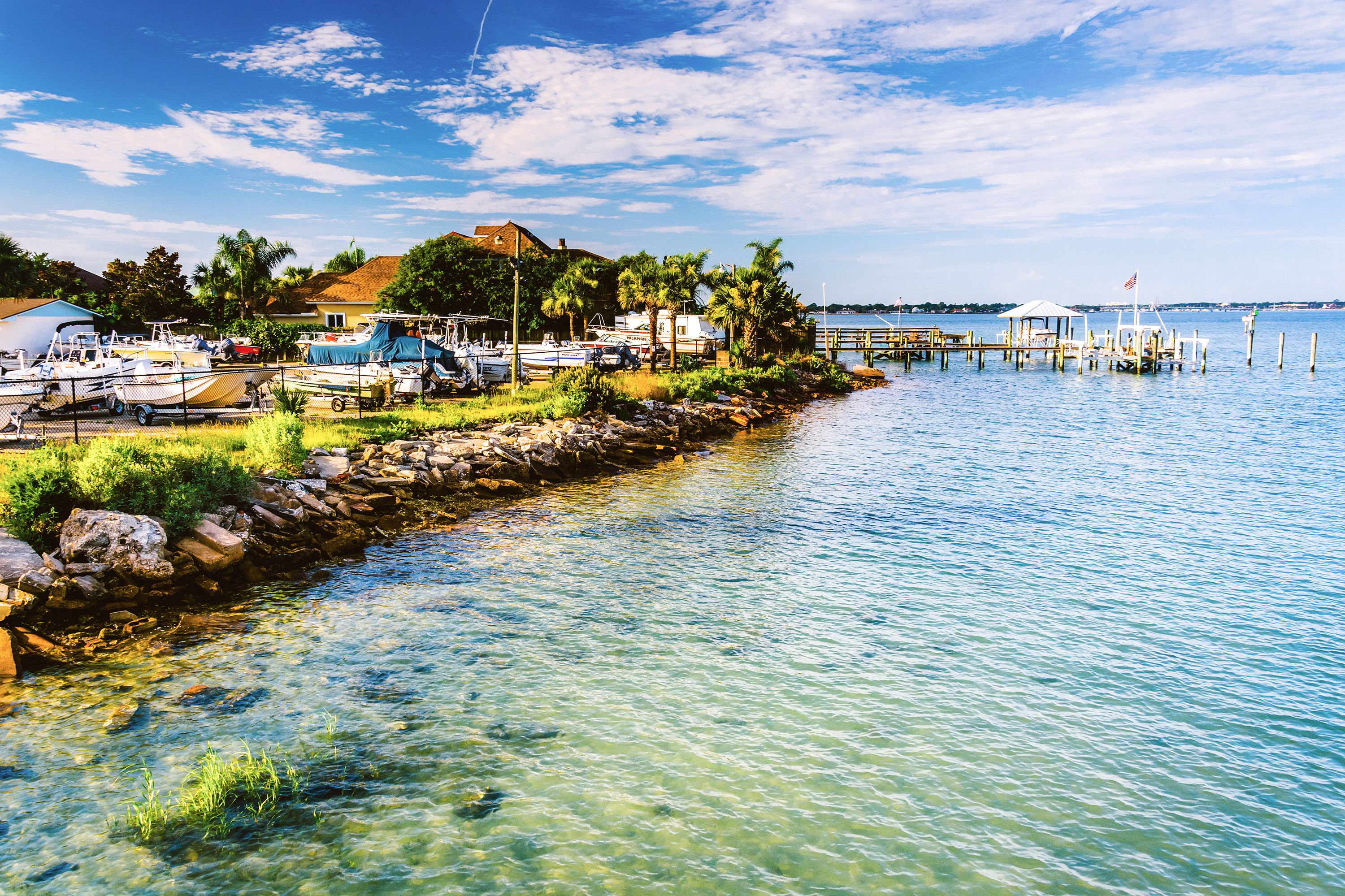 Vilano Beach in Sankt Augustine