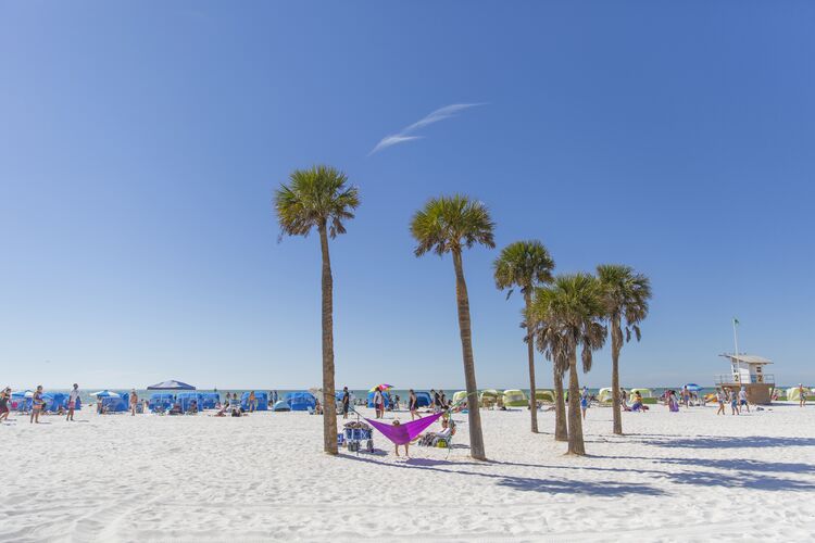 Ein Ort zum GenieÃŸen - Clearwater Beach im US-Bundestaat Florida