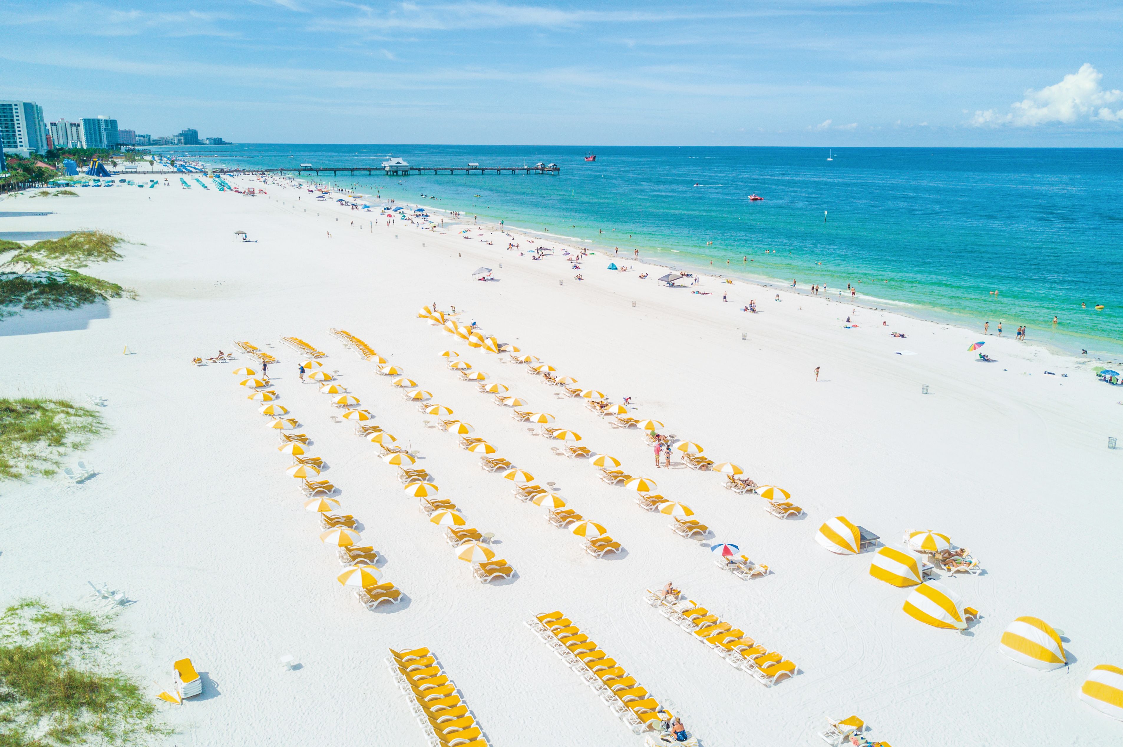 Puderzuckerstrand - der Clearwater Beach in Florida