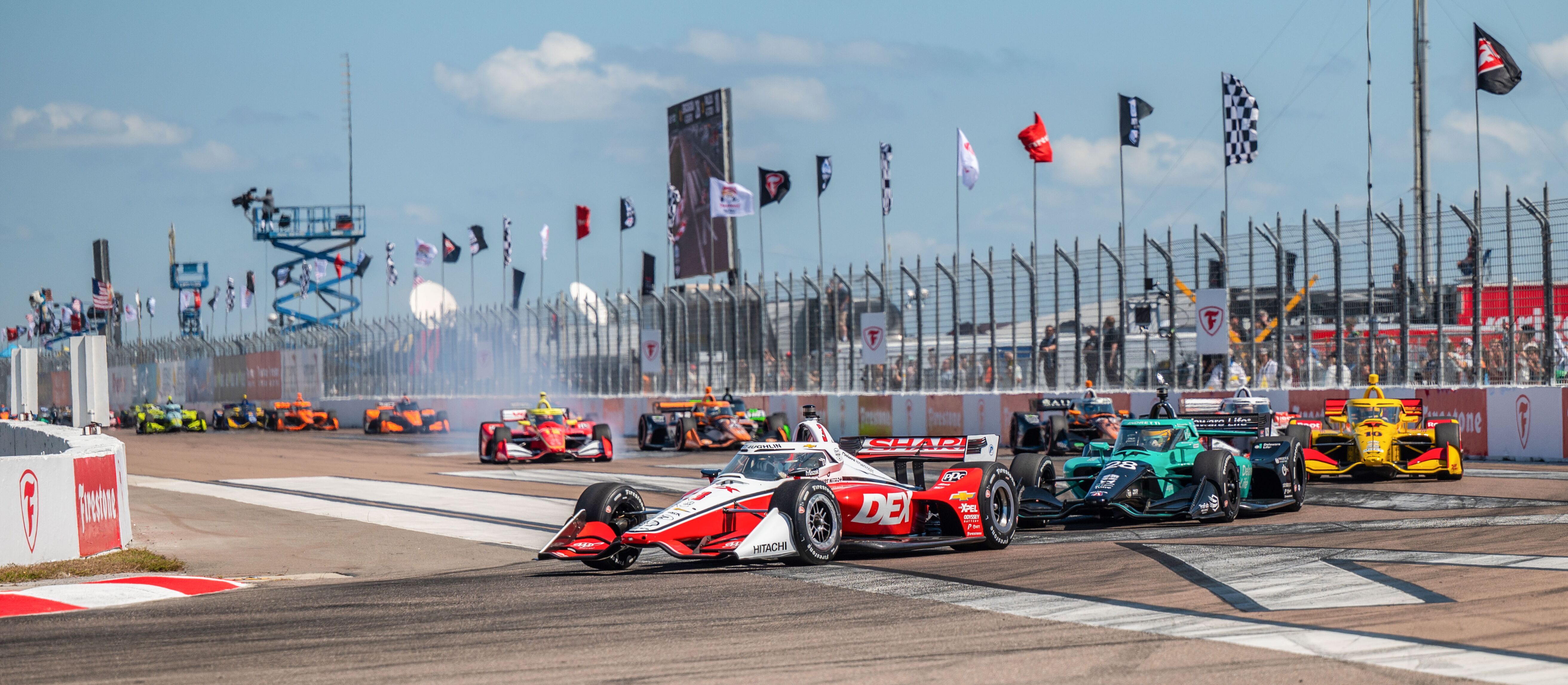 Autorennen in Firestone Grand Prix in St. Petersburg