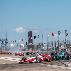 Autorennen in Firestone Grand Prix in St. Petersburg