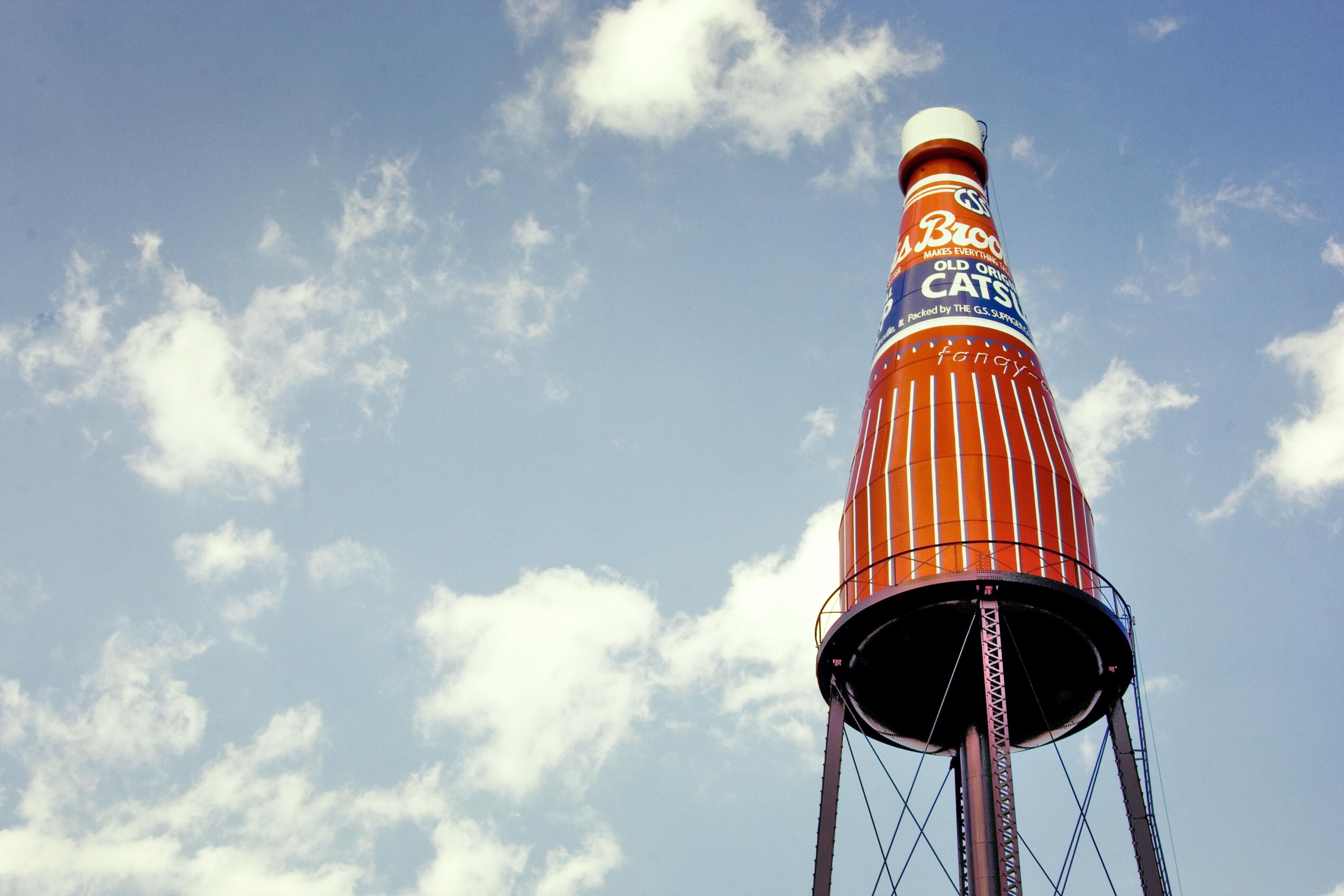 Brooks Catsup Bottle Water Tower