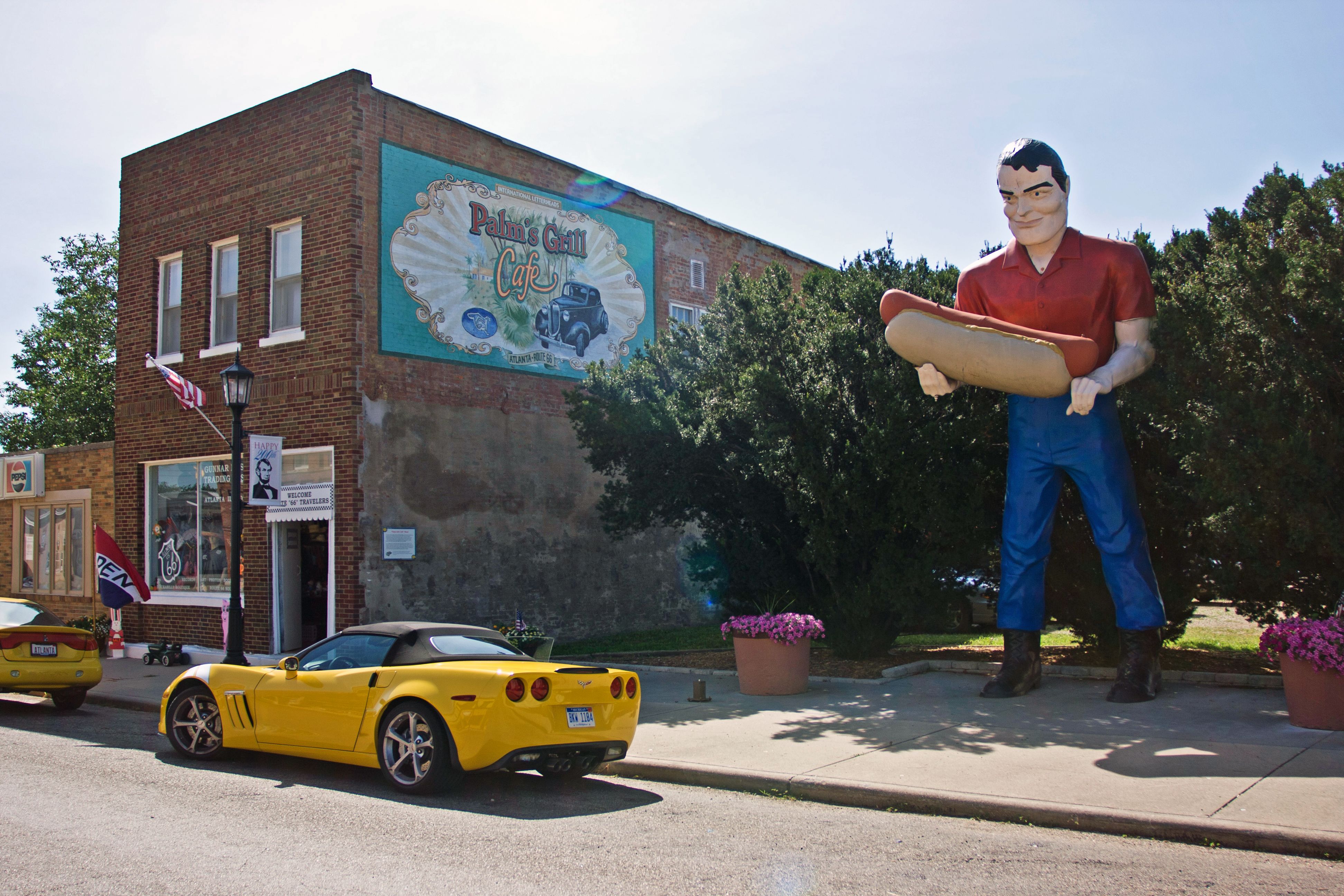 Bunyon Giant an der Route 66