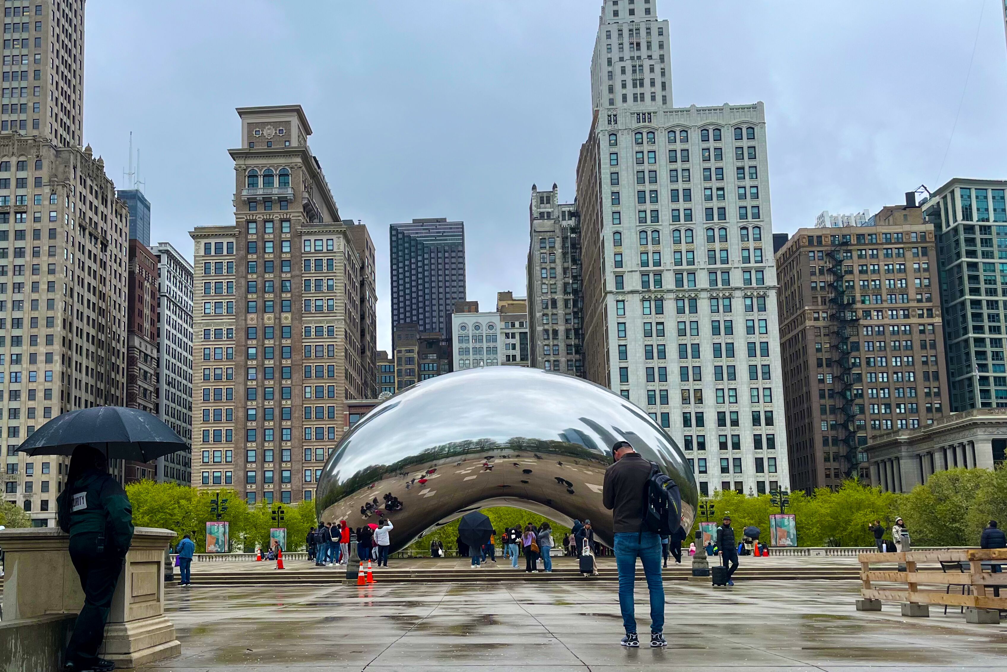 Blick auf The Big Bean