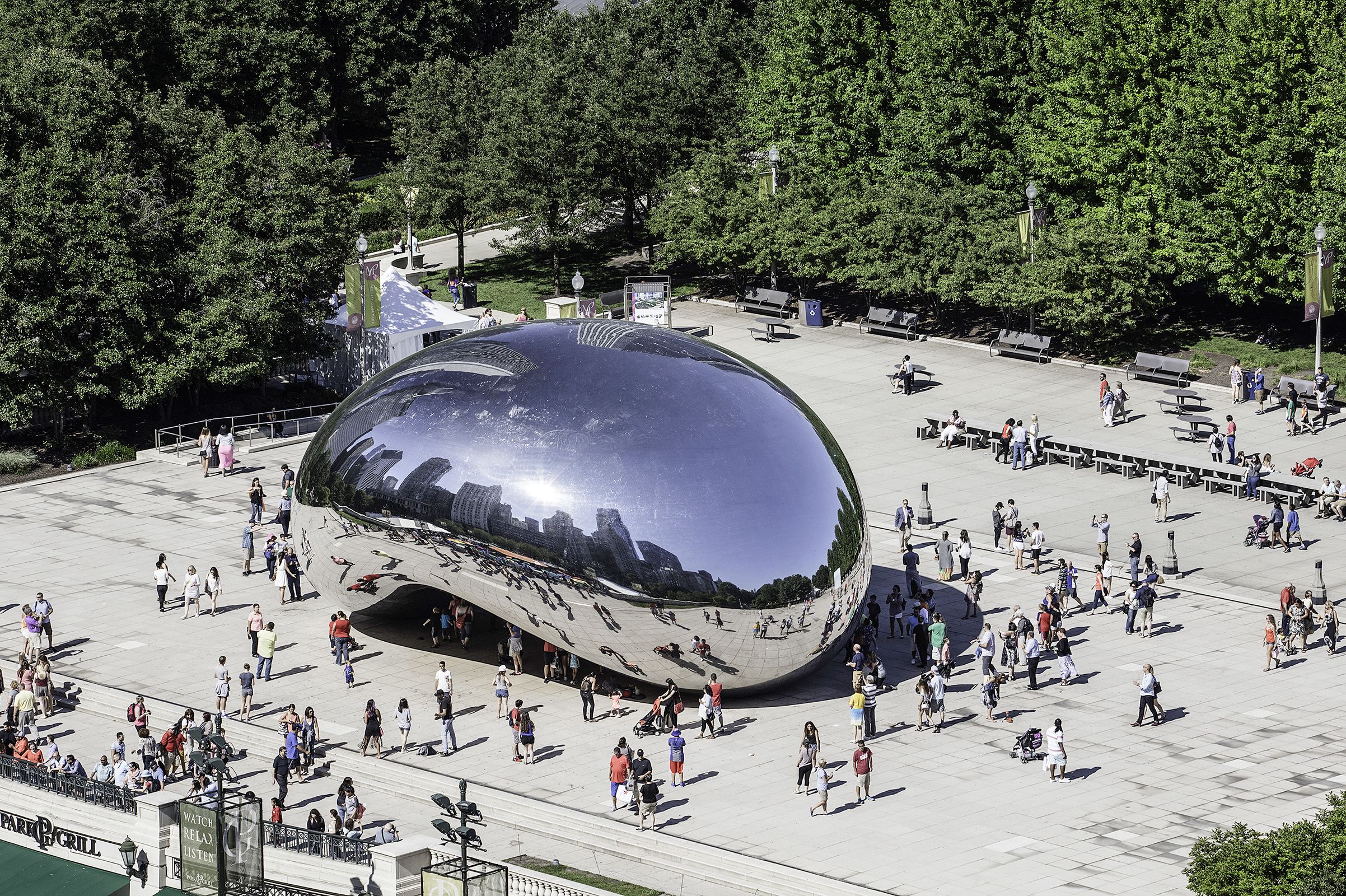 Das Cloud Gate in Chicago