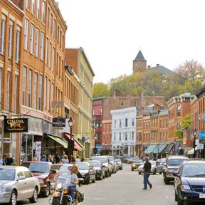 Strasse in Galena