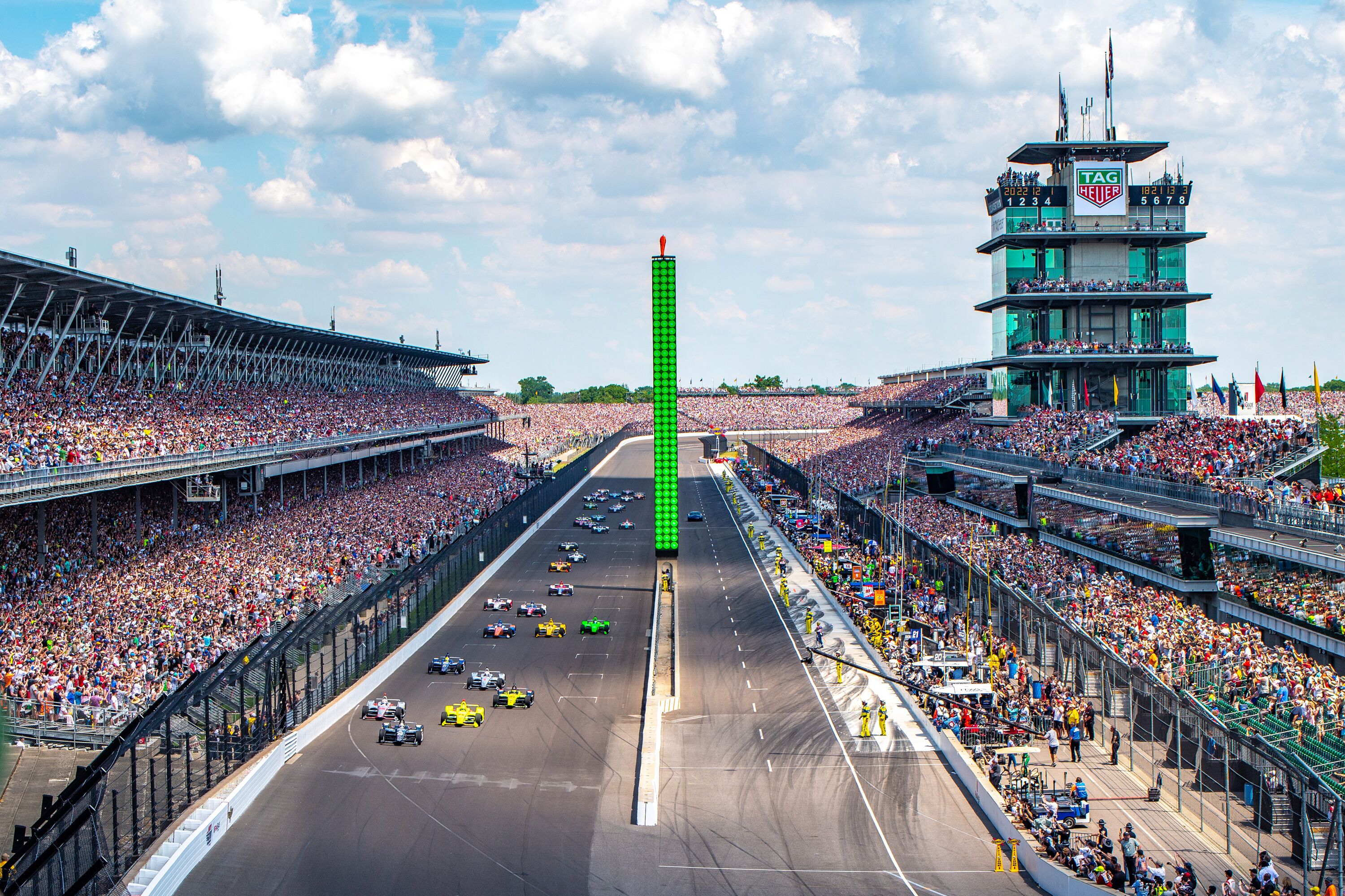 Adrenalin auf der Rennstrecke Indianapolis 500