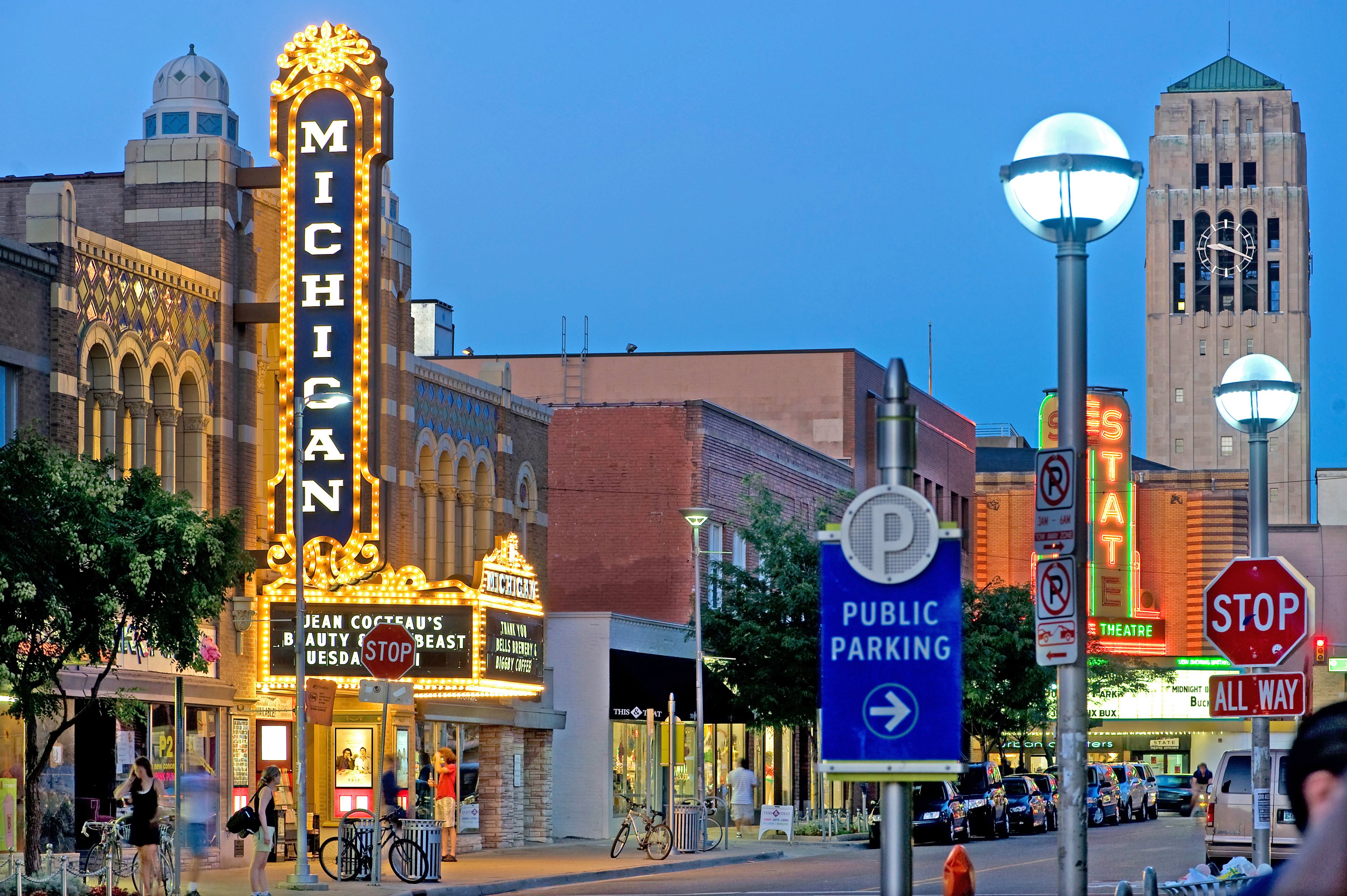 Abendstimmung in Ann Arbor