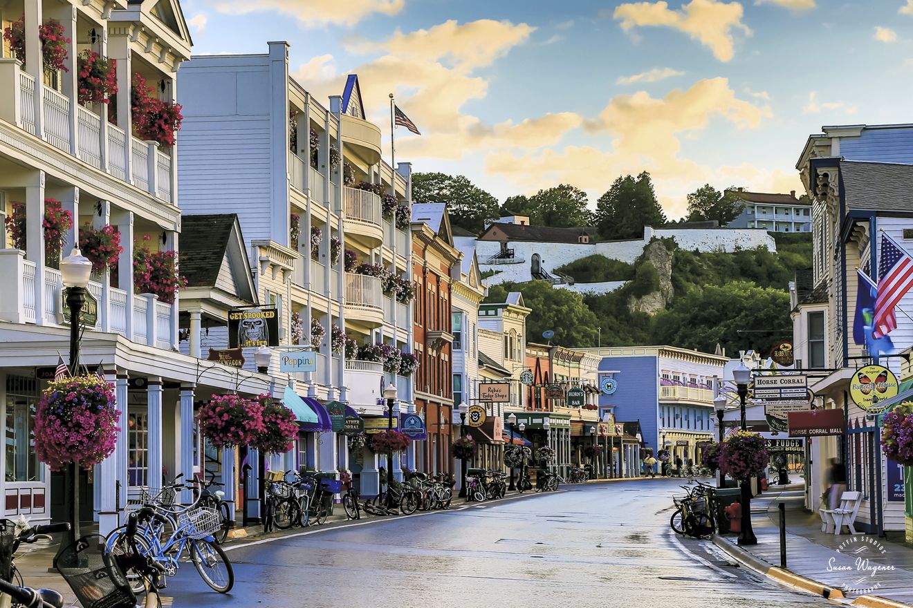 Mackinac Island, Downtown