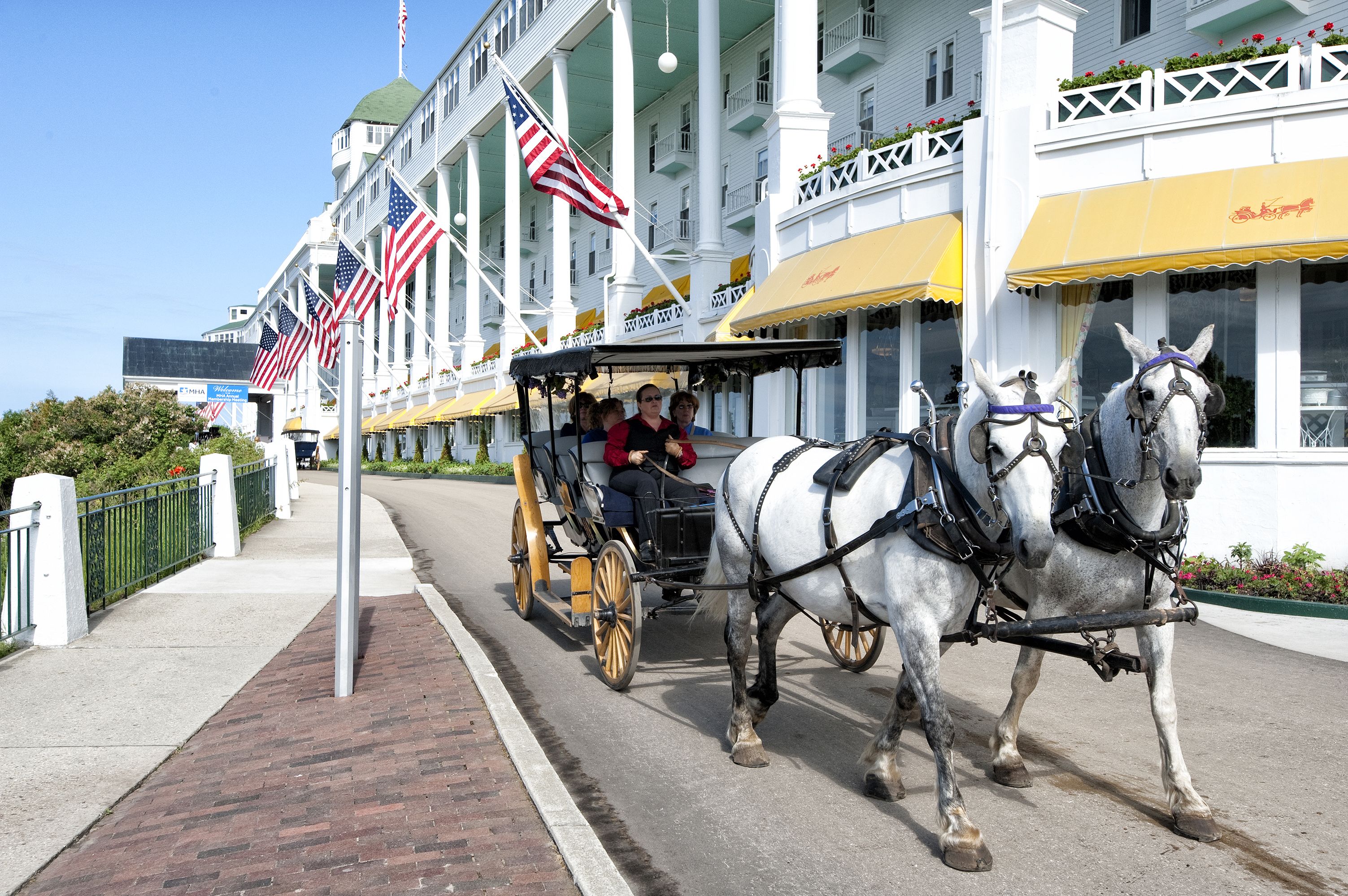 Das Grand Hotel auf Mackinac Island