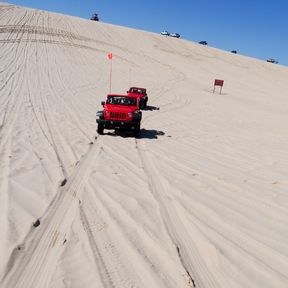 Mit dem Jeep durch die Silver Lakes SanddÃ¼nen