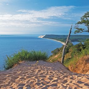 Auf dem Empire Bluff Trail