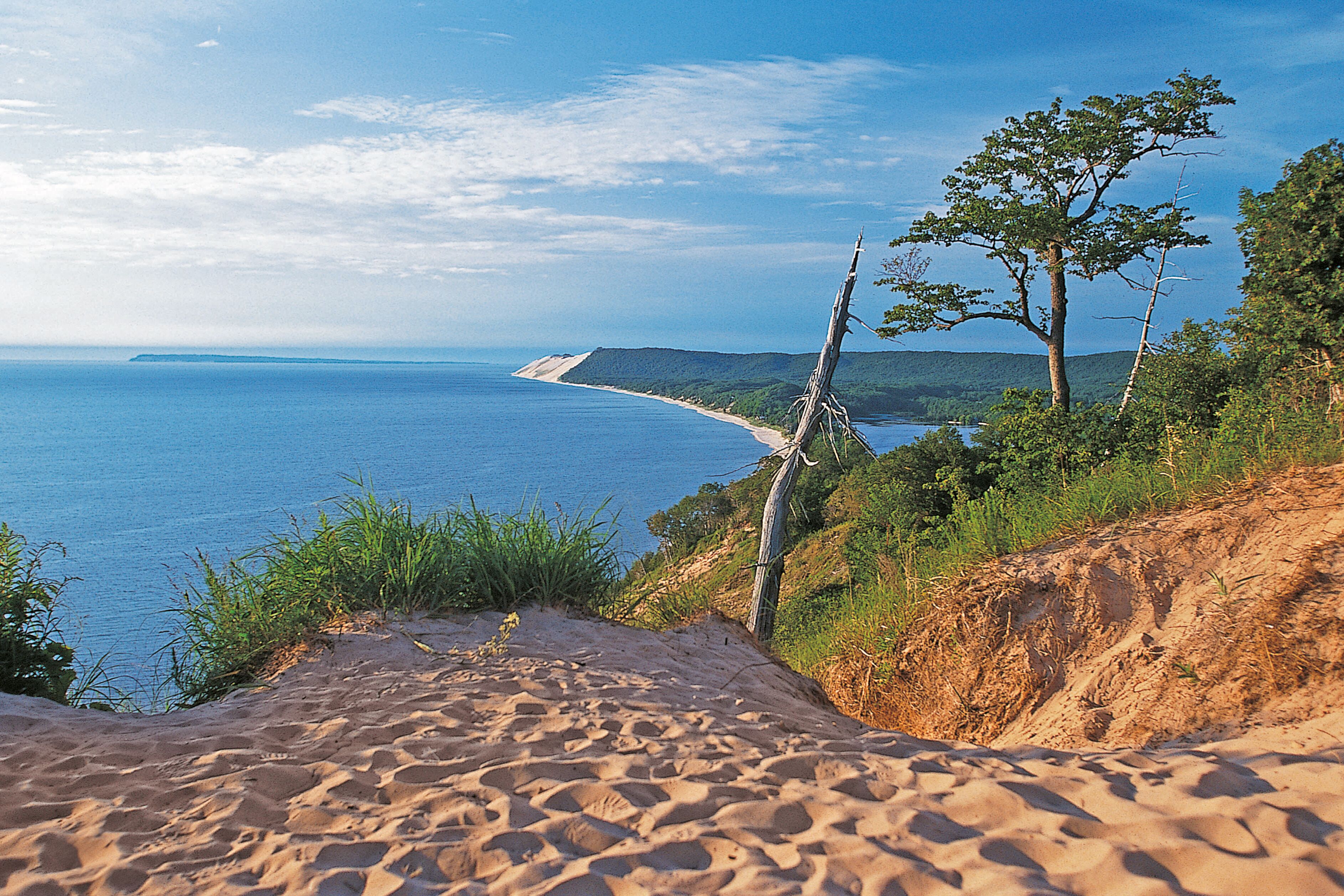 Auf dem Empire Bluff Trail