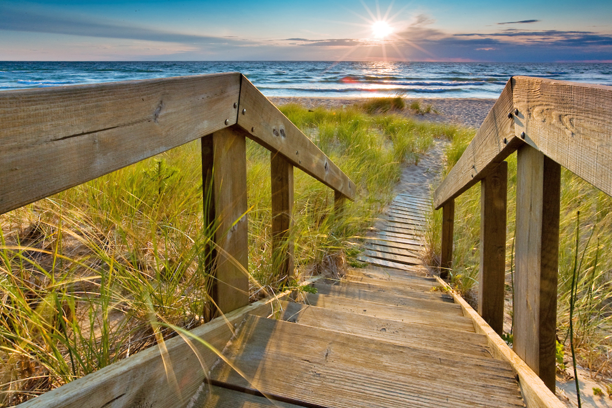 Am Sleeping Bear Dunes National Lakeshore