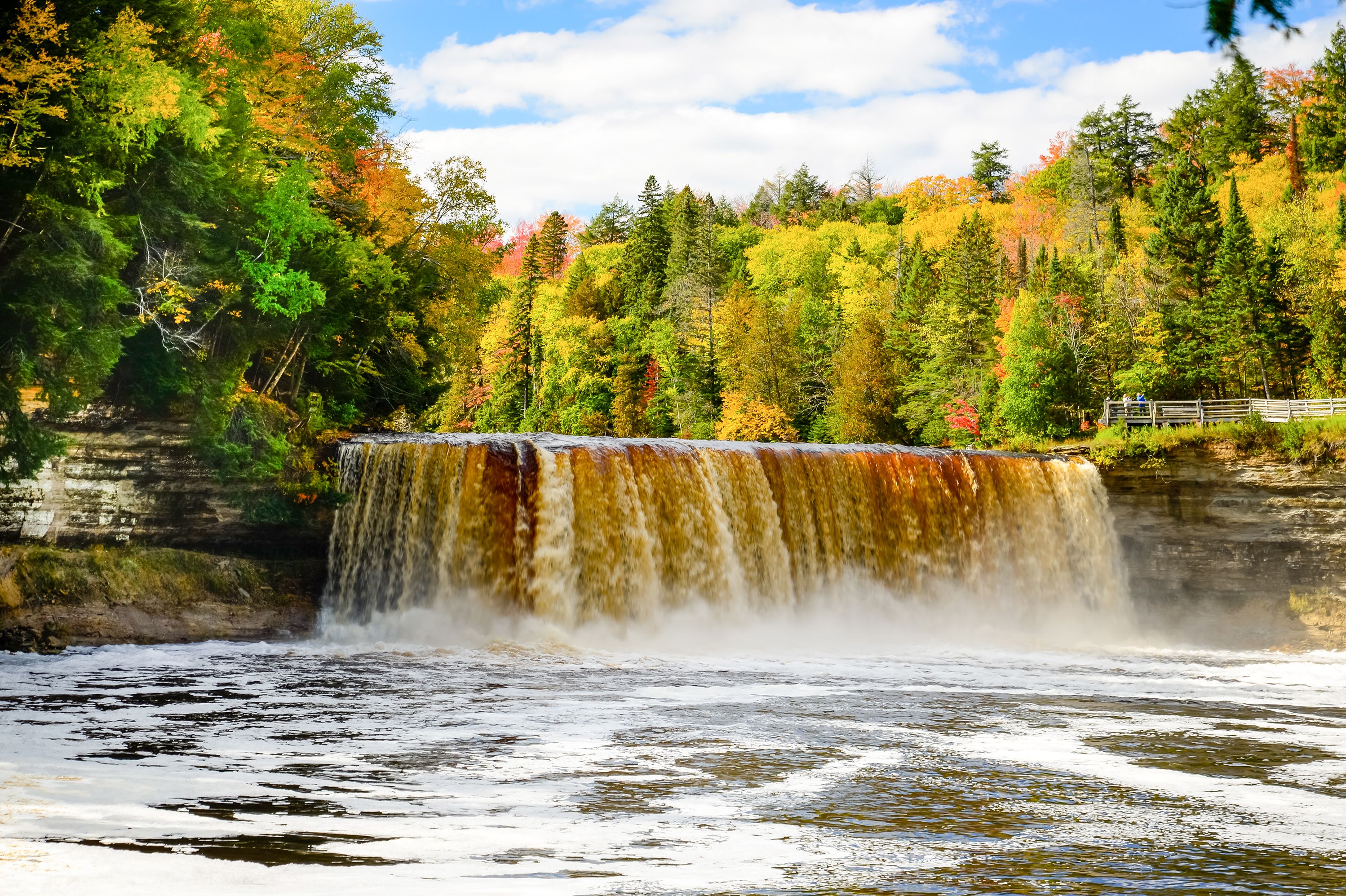 Die Tahquamenon Falls in Michigan