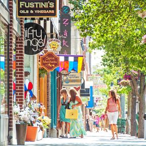 Shoping in Downtown Traverse City